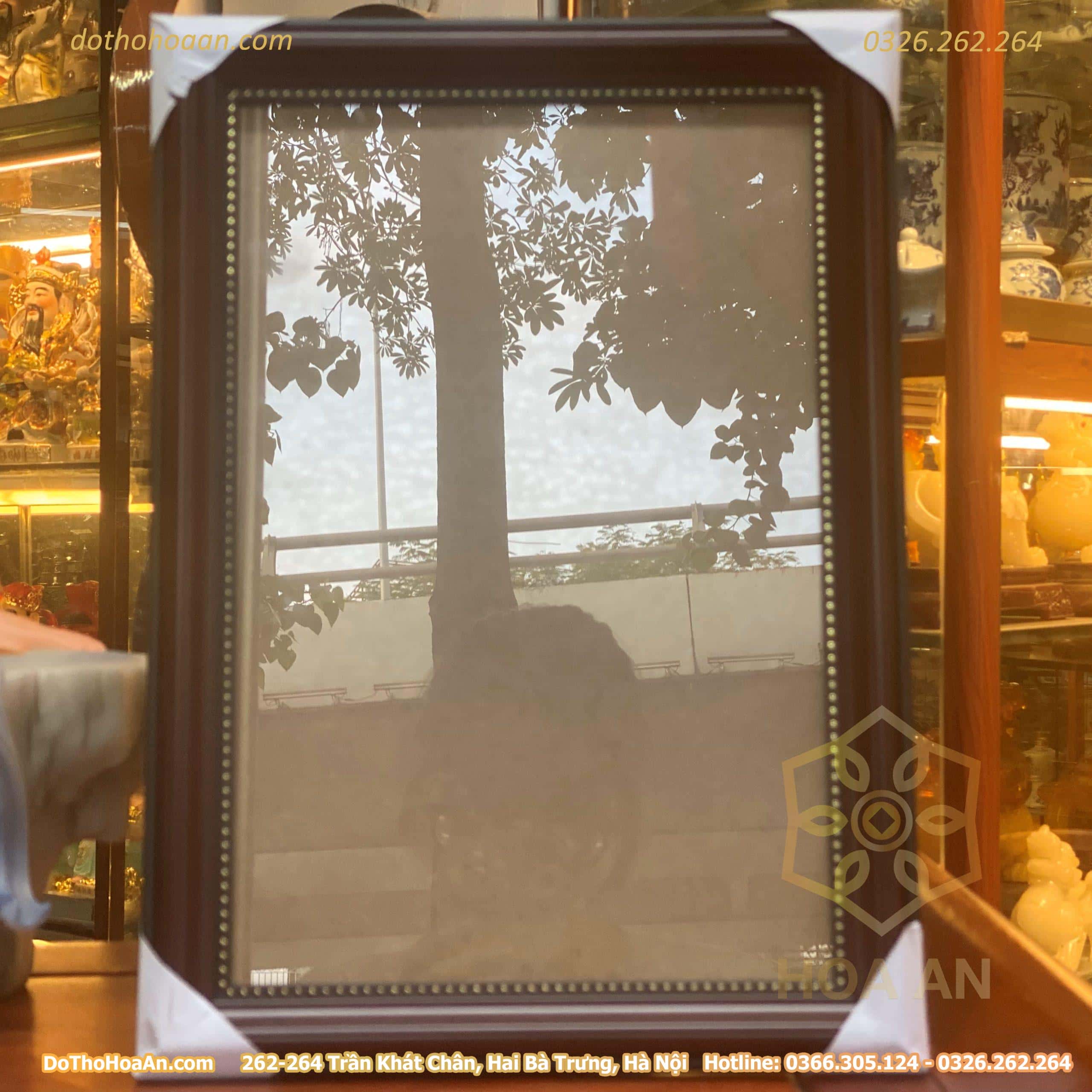 Khung Ảnh Thờ Treo Nhựa Đen