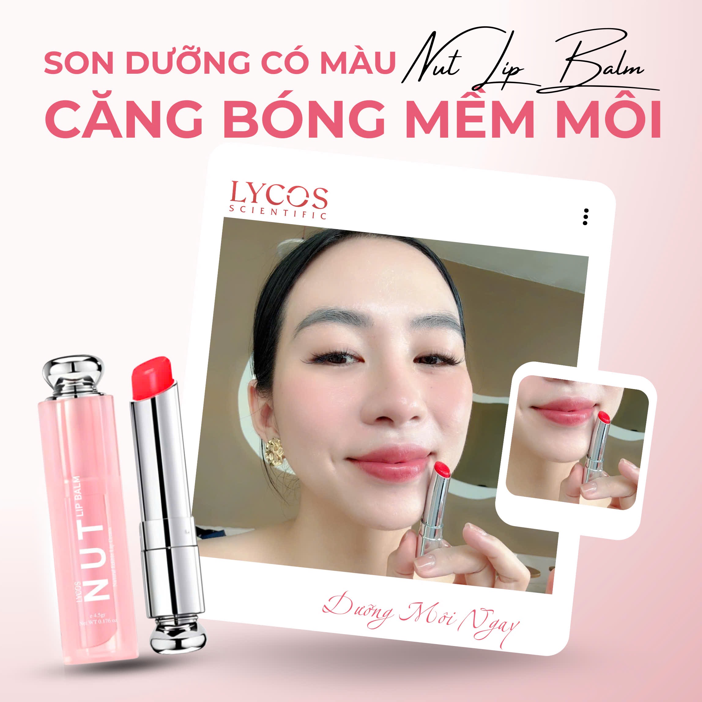Son Dưỡng LYCOS Lip Balm Nut Dưỡng Ẩm, Làm Mềm & Cho Đôi Môi Tươi Tắn 10g_thumbnail_6