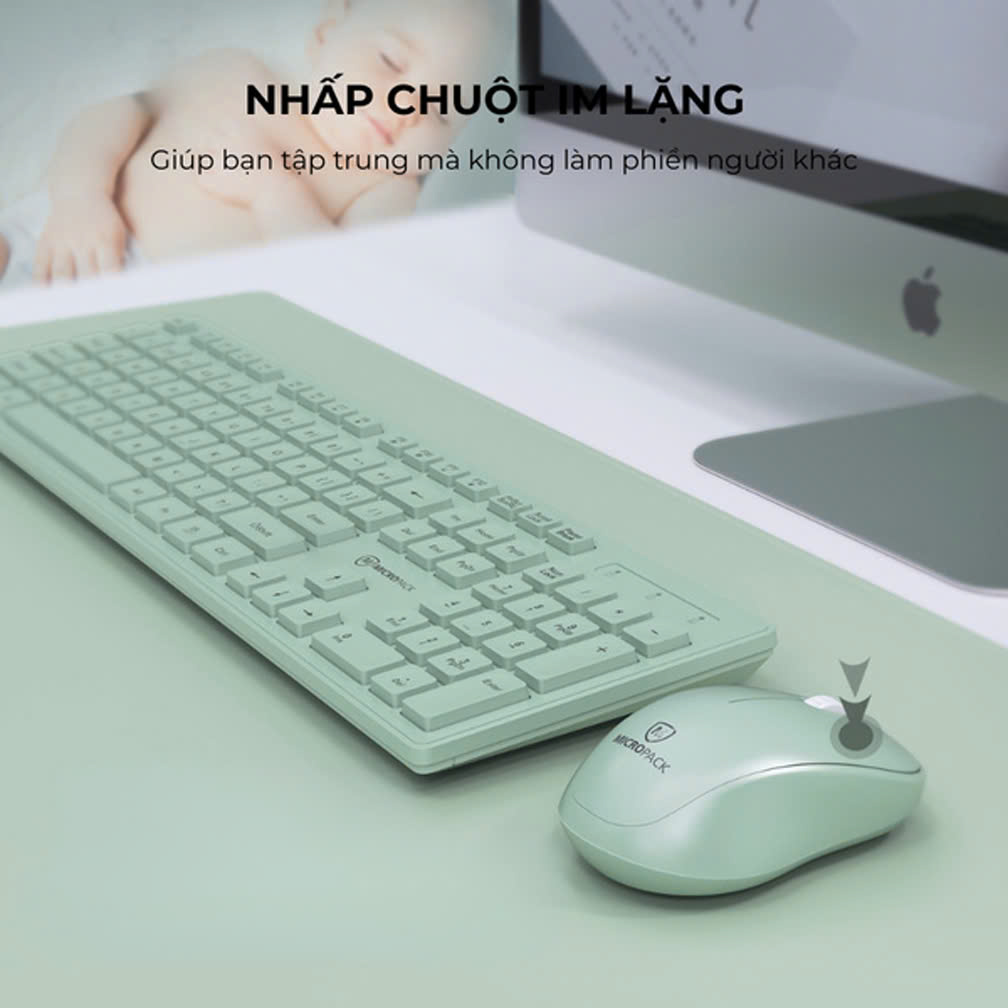 Bộ Bàn Phím Chuột Không Dây MicroPack iFREE LITE 2_thumbnail_10