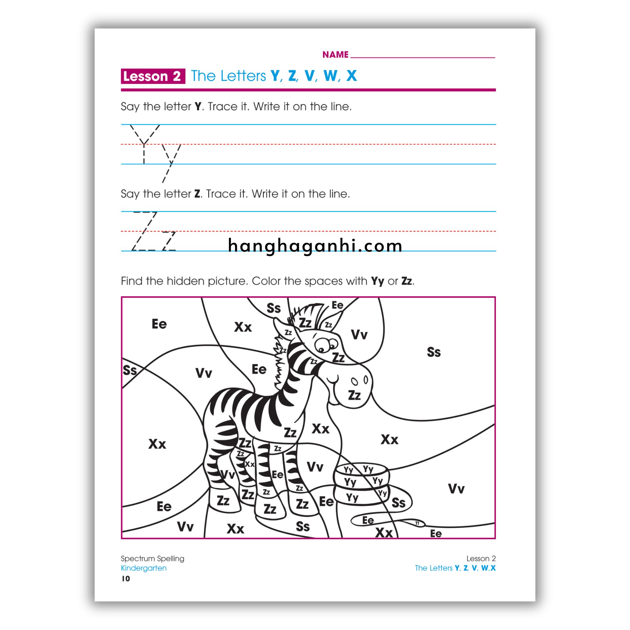 Sách Spectrum Spelling Workbook Grade K_thumbnail_10