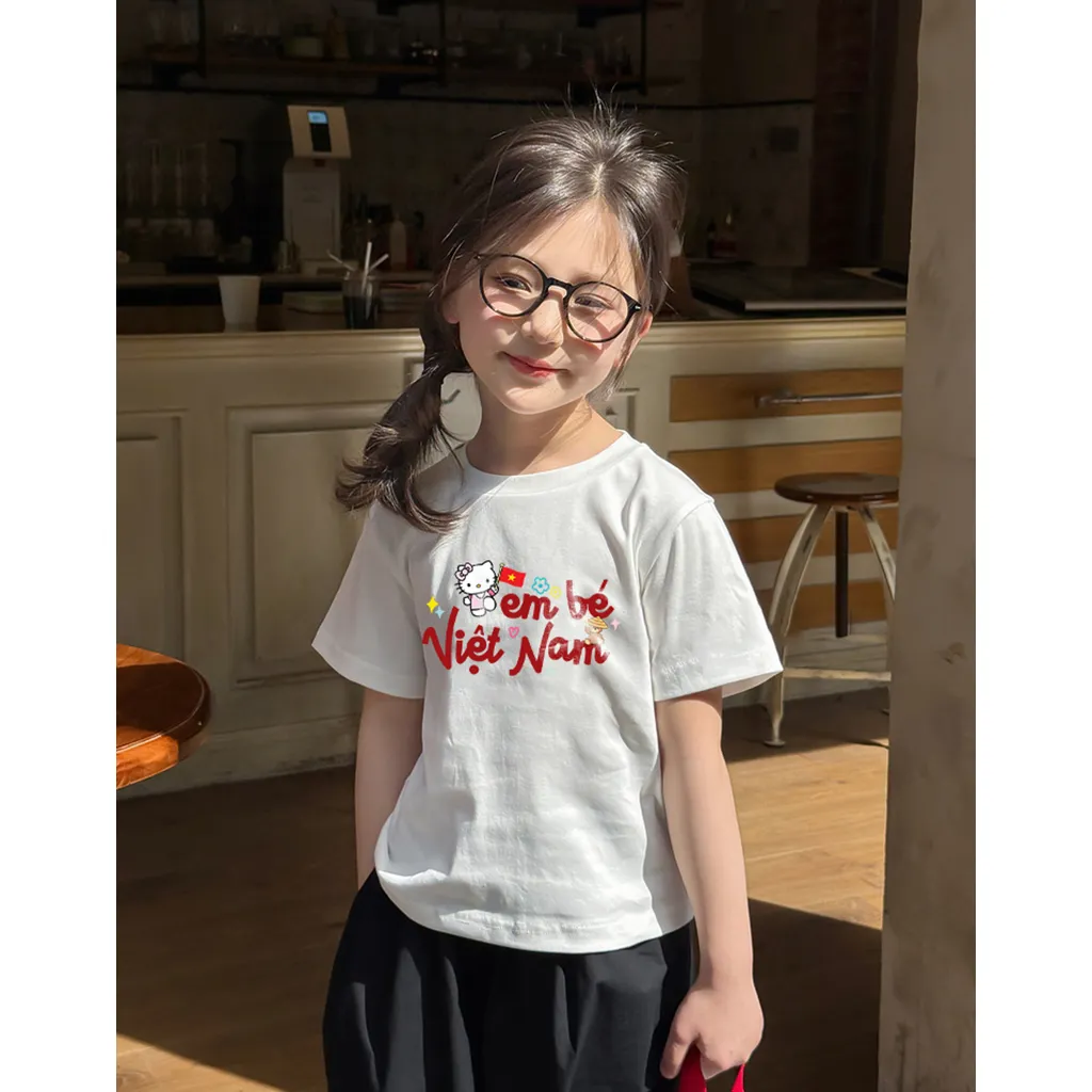 Áo thun em bé Việt Nam 2508 Miucho Kid vải cotton thoáng mát cổ tròn in mix_thumbnail_2