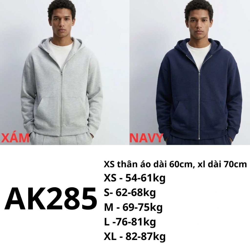AK285- Áo khoác nam