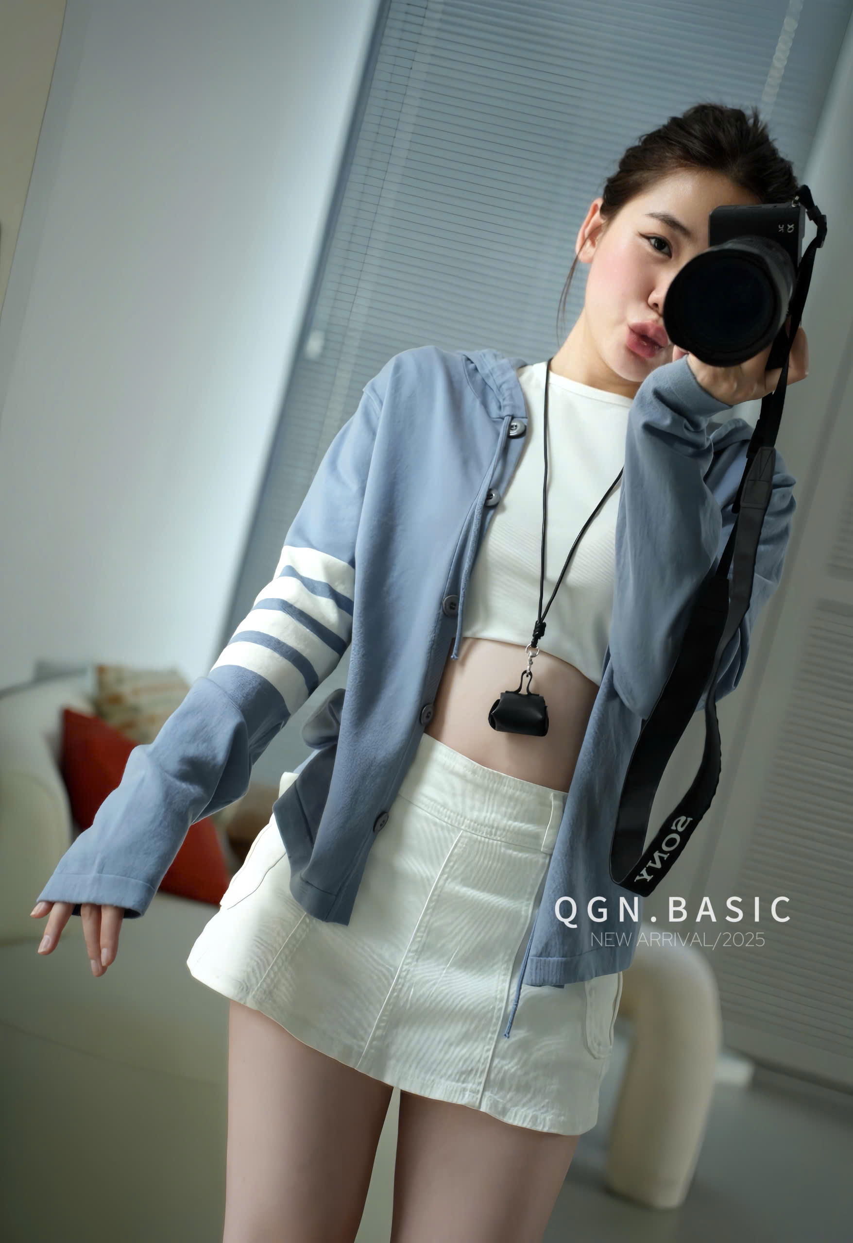 Áo khoác len cotton Q ( XÁM )_thumbnail_7