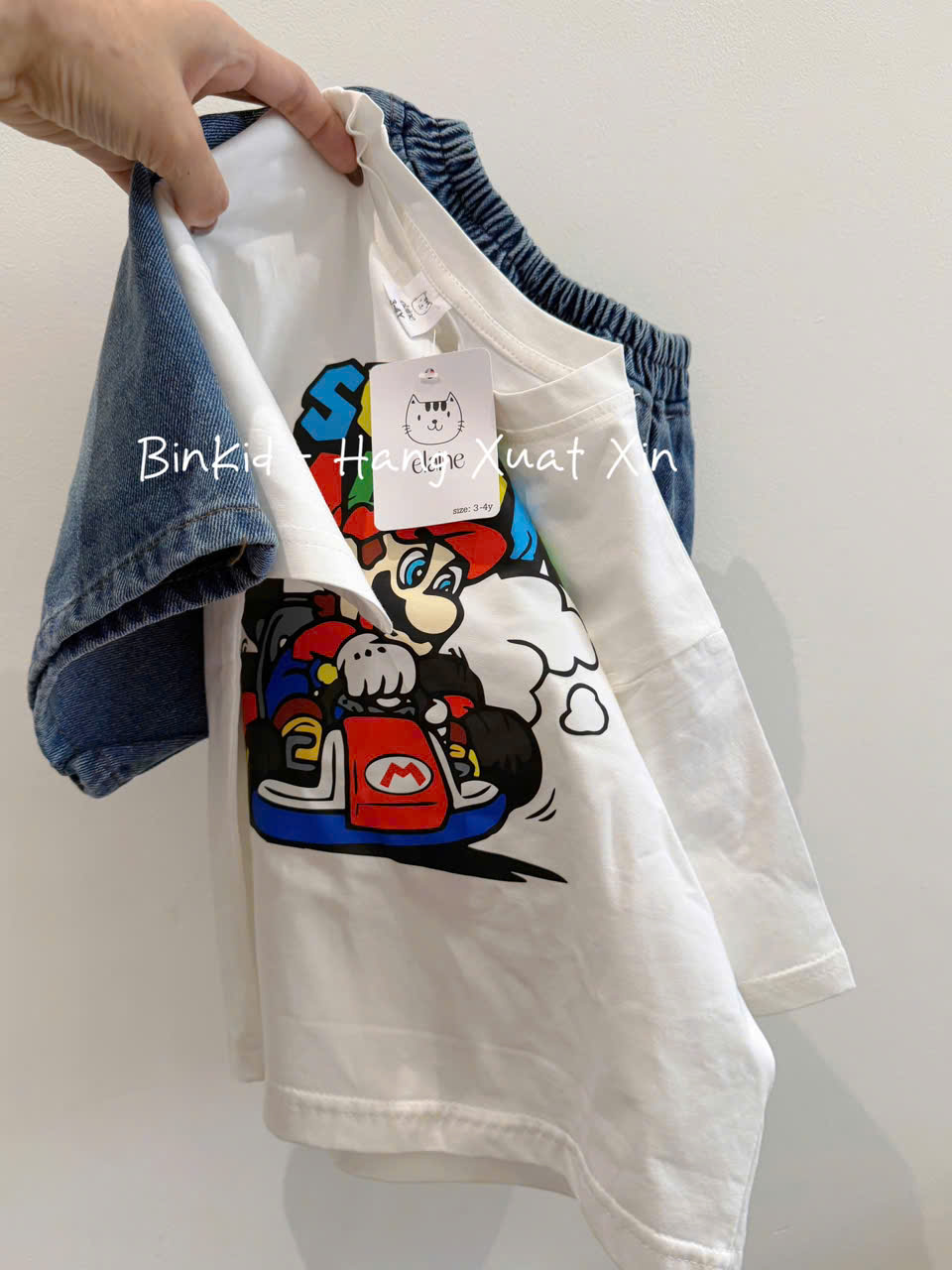 S55 SET BỘ ÁO MARIO SHORT JEANS (MUA 2 GIẢM 10K/BỘ)_thumbnail_4