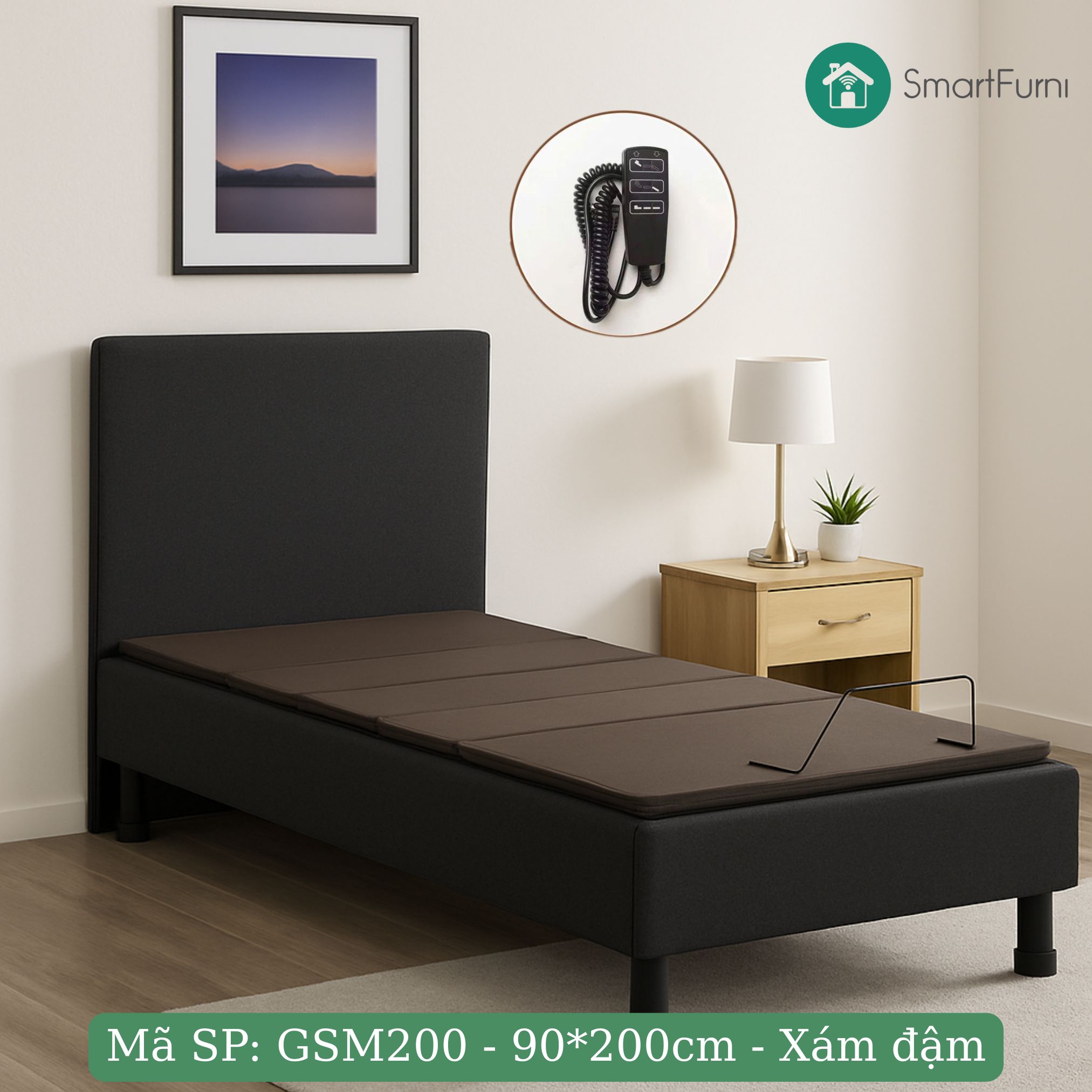 GIƯỜNG CÔNG THÁI HỌC - ĐA CHỨC NĂNG - GSM200 - LOẠI ĐƠN 90*200CM _thumbnail_16