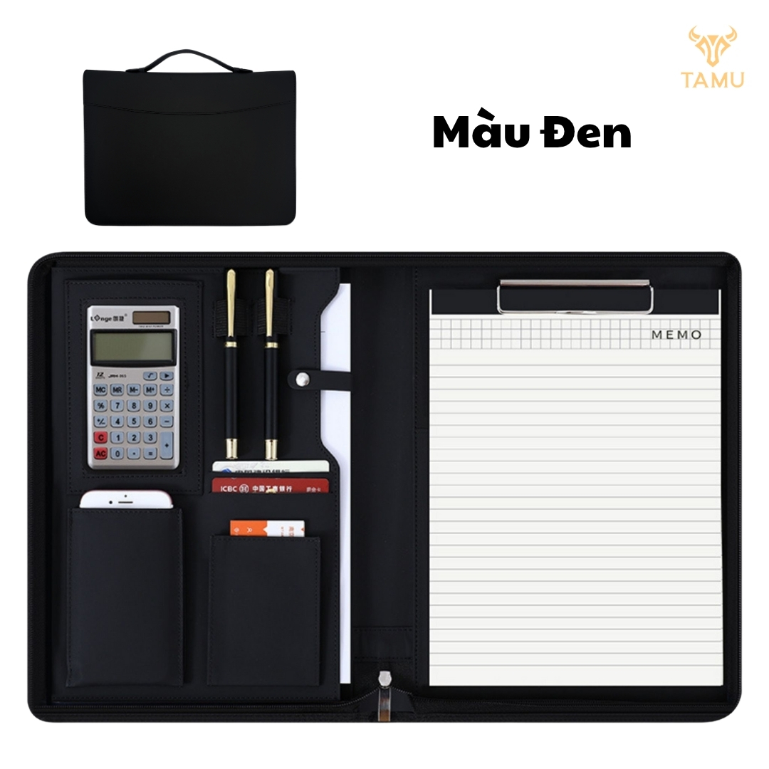 Sổ Tay Doanh Nhân TAMU Tặng Kèm Bút Kí và Giấy Chống Mỏi Mắt Đựng Laptop 14inch_thumbnail_9