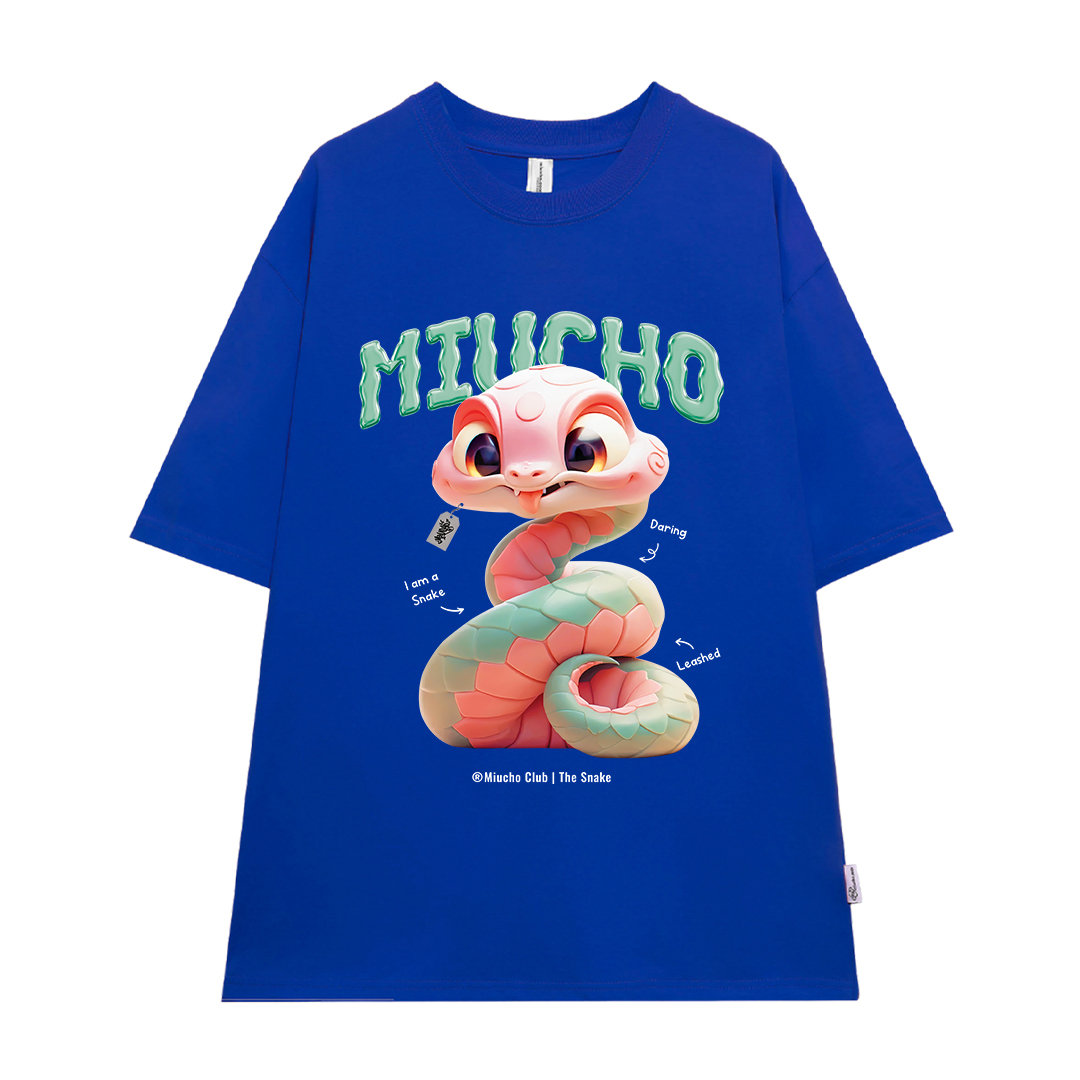 Áo thun form rộng 12 con giáp tuổi Tỵ ATD1246 Miucho tay ngắn cổ tròn in mix_thumbnail_22