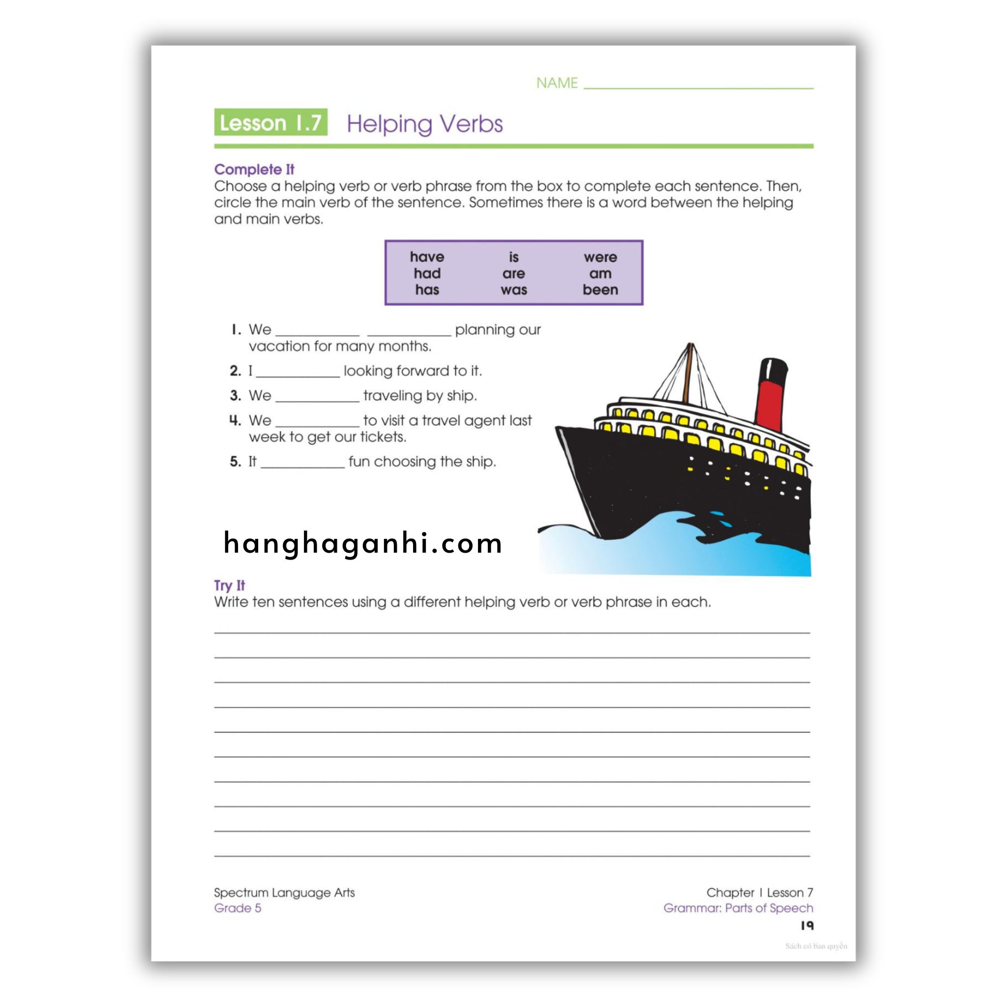 Sách Spectrum Language Arts Workbook Grade 5_thumbnail_12