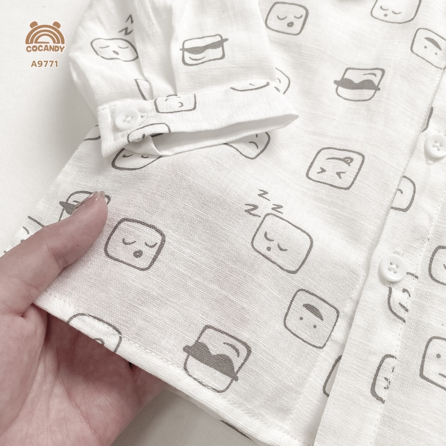 Áo dài TRẮNG sơ mi họa tiết kính mắt_thumbnail_4