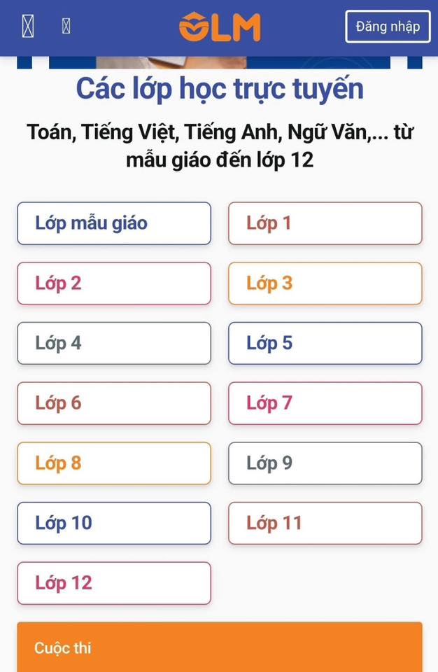 OLM tài khoản học lớp 1- lớp 12 theo chương trình Bộ giáo dục_thumbnail_0