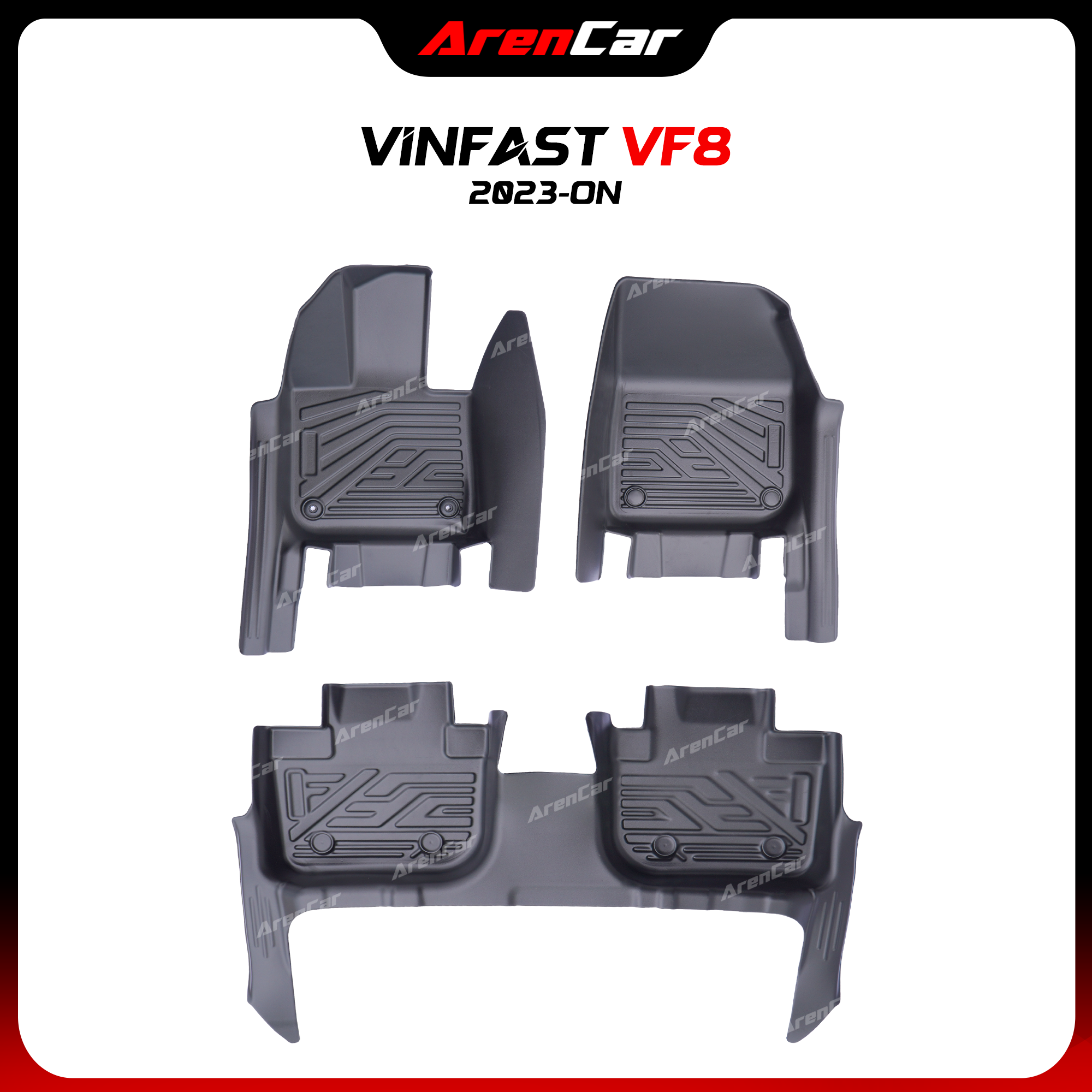 [Aren Car] Thảm Lót Sàn Ô Tô TPE Khuôn Đúc Vinfast VF8_thumbnail_1