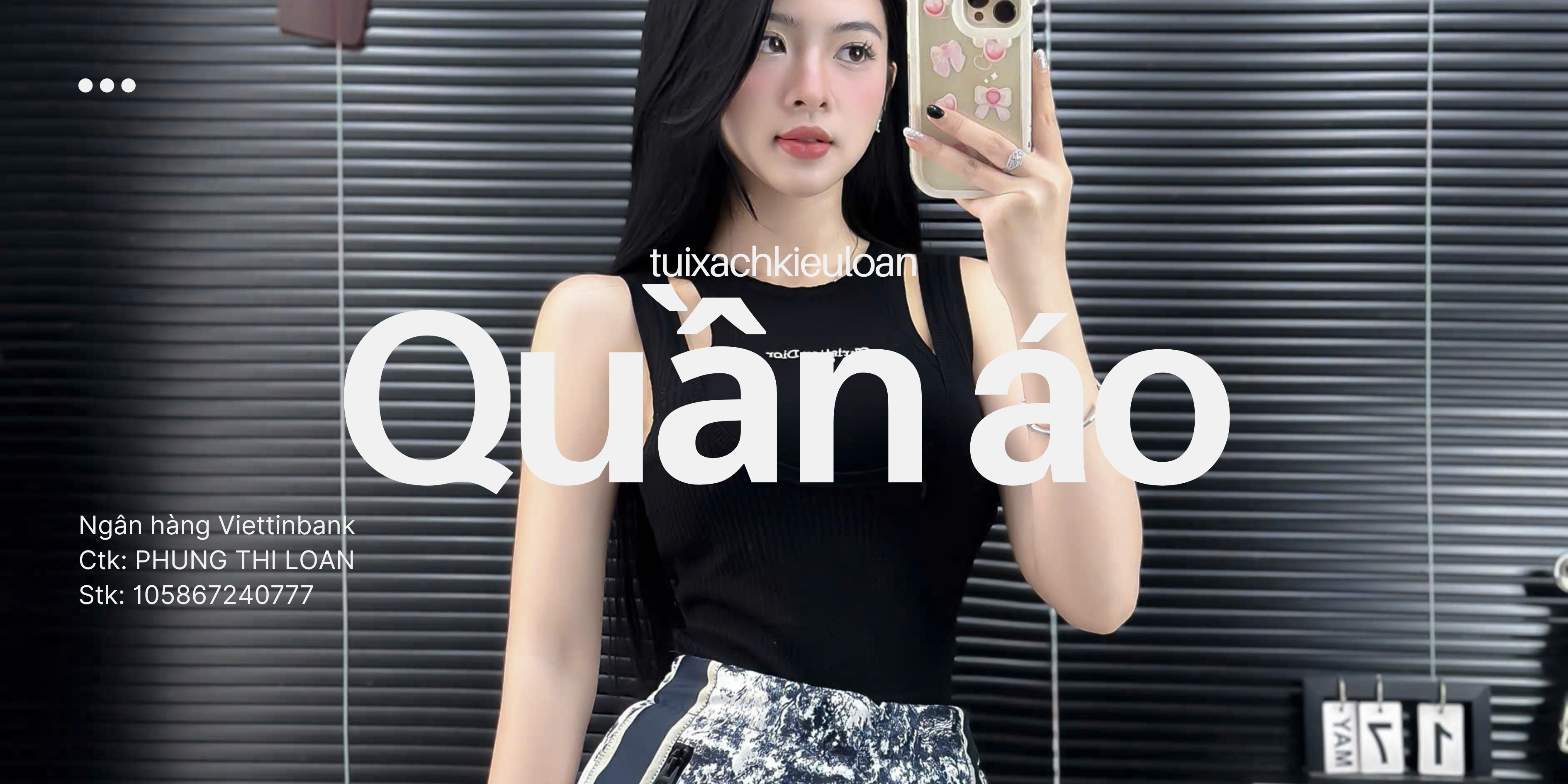 Cream Simple Woman Fashion Bag Banner (1)