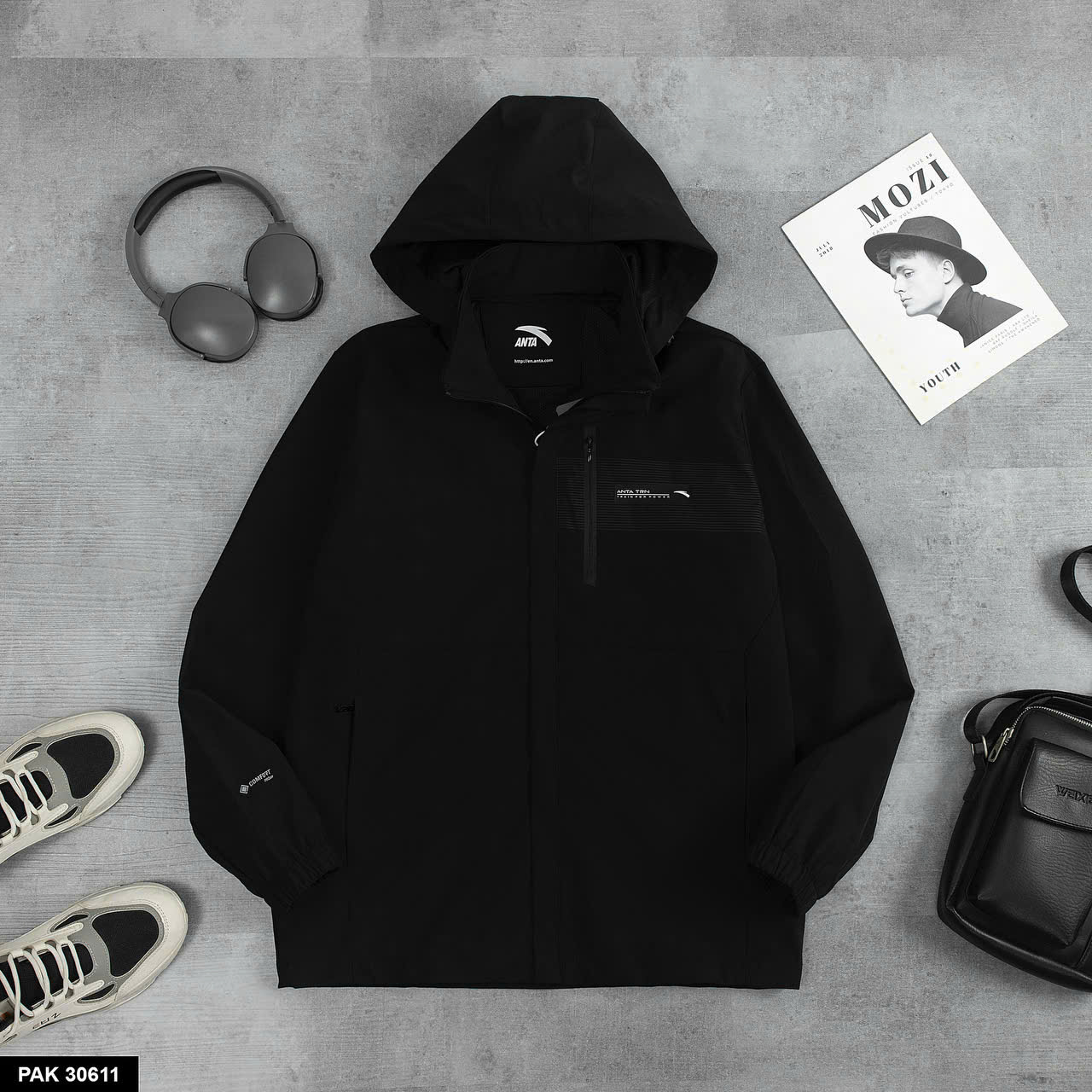 Áo Khoác Dù ANTA Thể Thao Nam