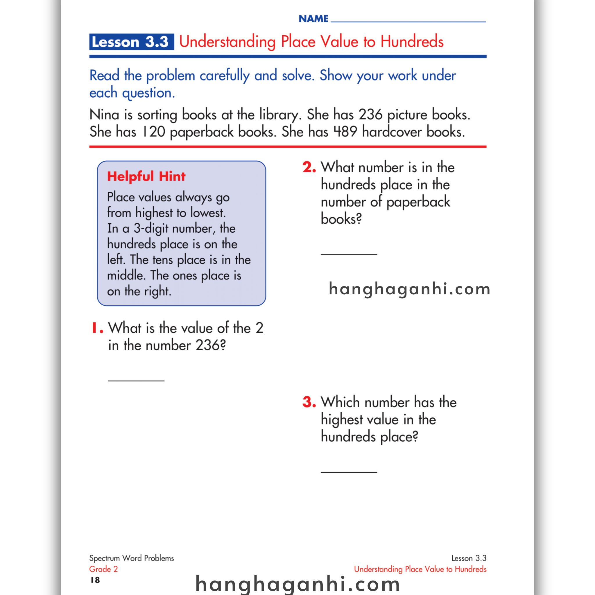 Sách Spectrum Word Problems Workbook Grade 2_thumbnail_11