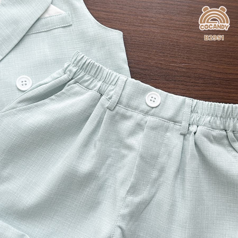 Bộ gile XANH MINT 4 cúc_thumbnail_4