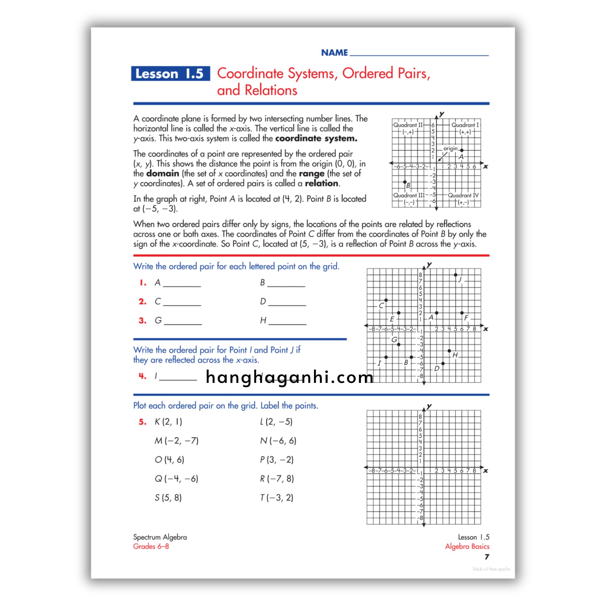 Sách Spectrum Algebra Workbook Grade 6-8_thumbnail_12