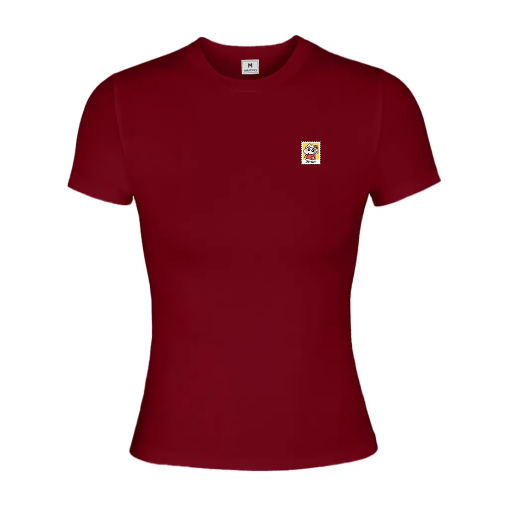 Áo baby tee form slim fit Miucho vải visco thoáng mát hack dáng nhiều màu 3008_thumbnail_13