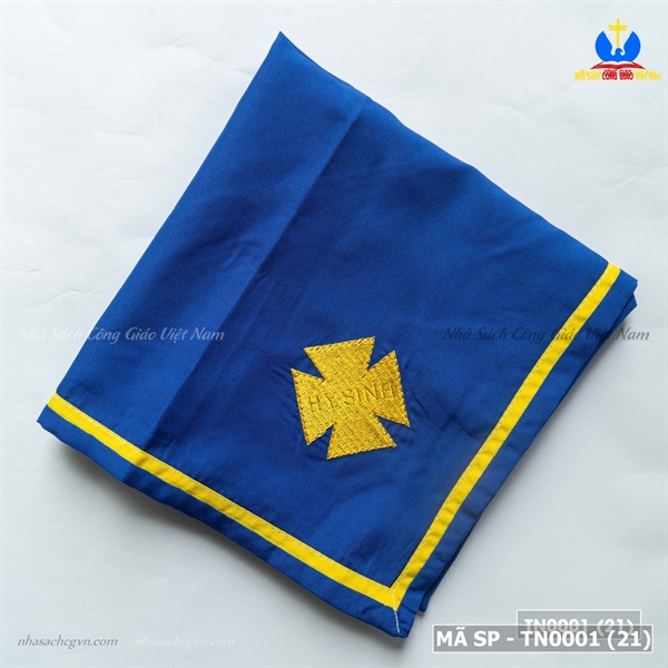 Khăn Quàng Thiếu Nhi (Xanh dương) Có viền_thumbnail_1