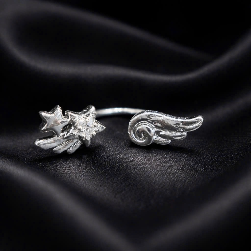 Khuyên vòng kiểu sao bay và cánh