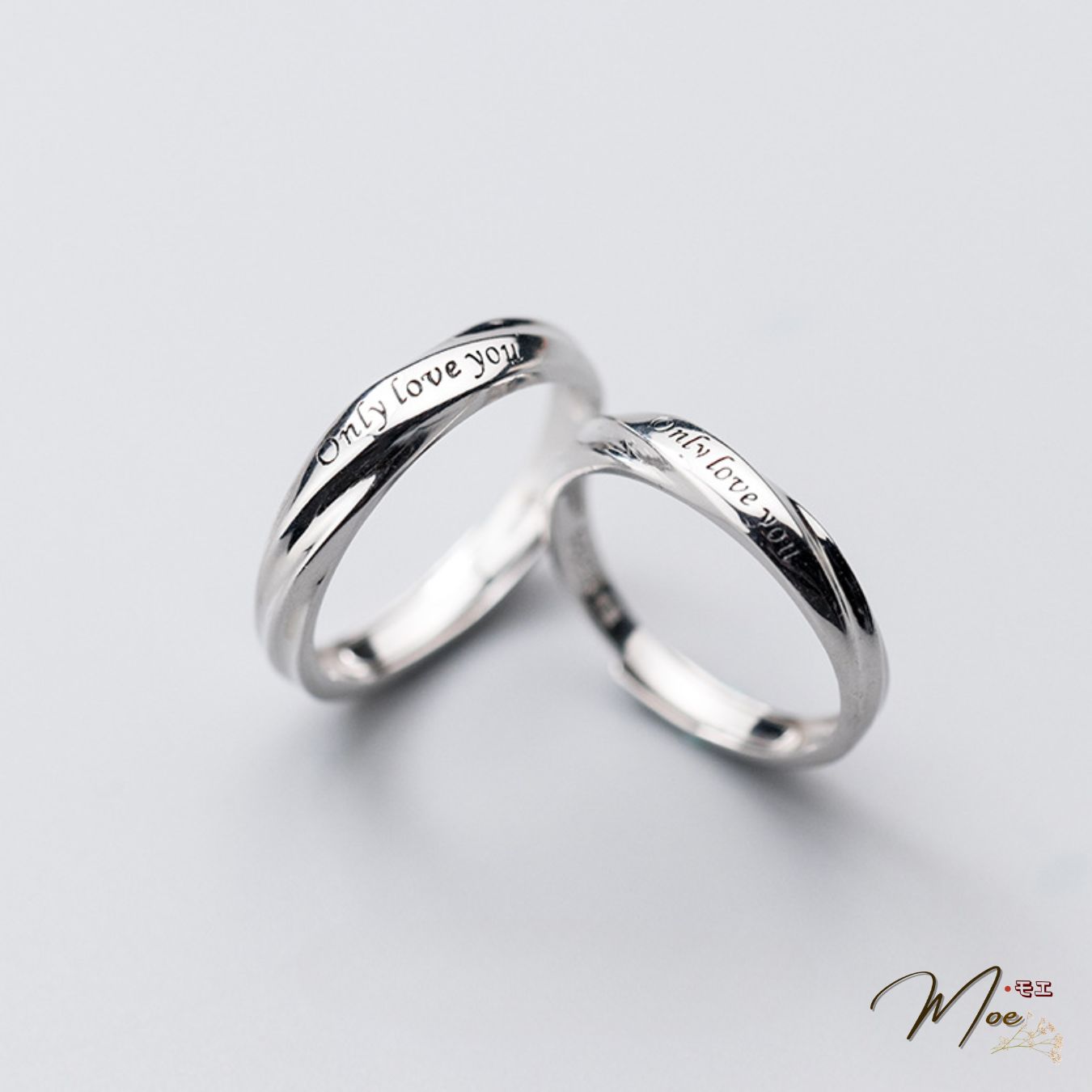 ĐN70 - Nhẫn đôi xoắn only love you tình nhân_thumbnail_2