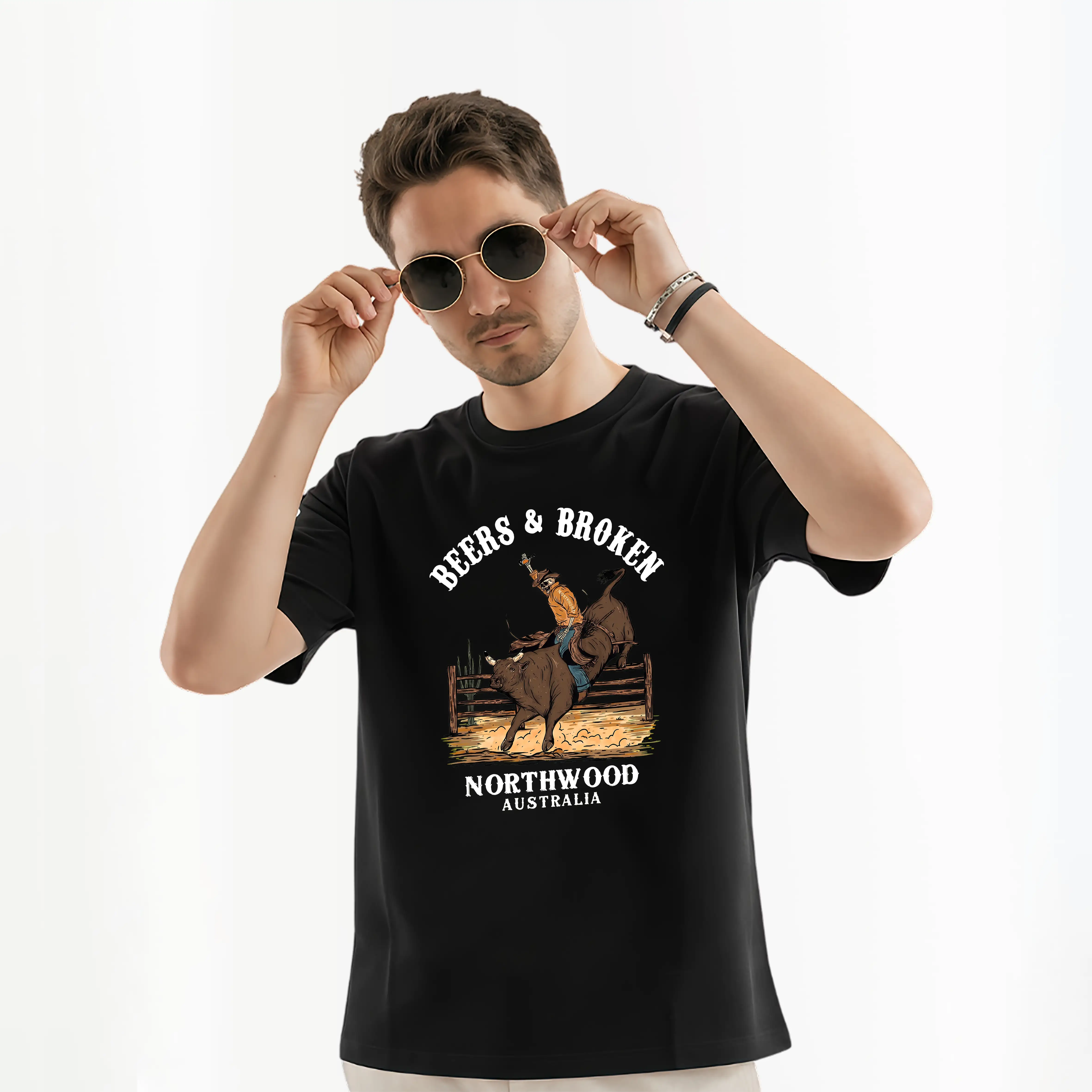 Áo thun nam form rộng cá tính TeePrint 3236_thumbnail_4