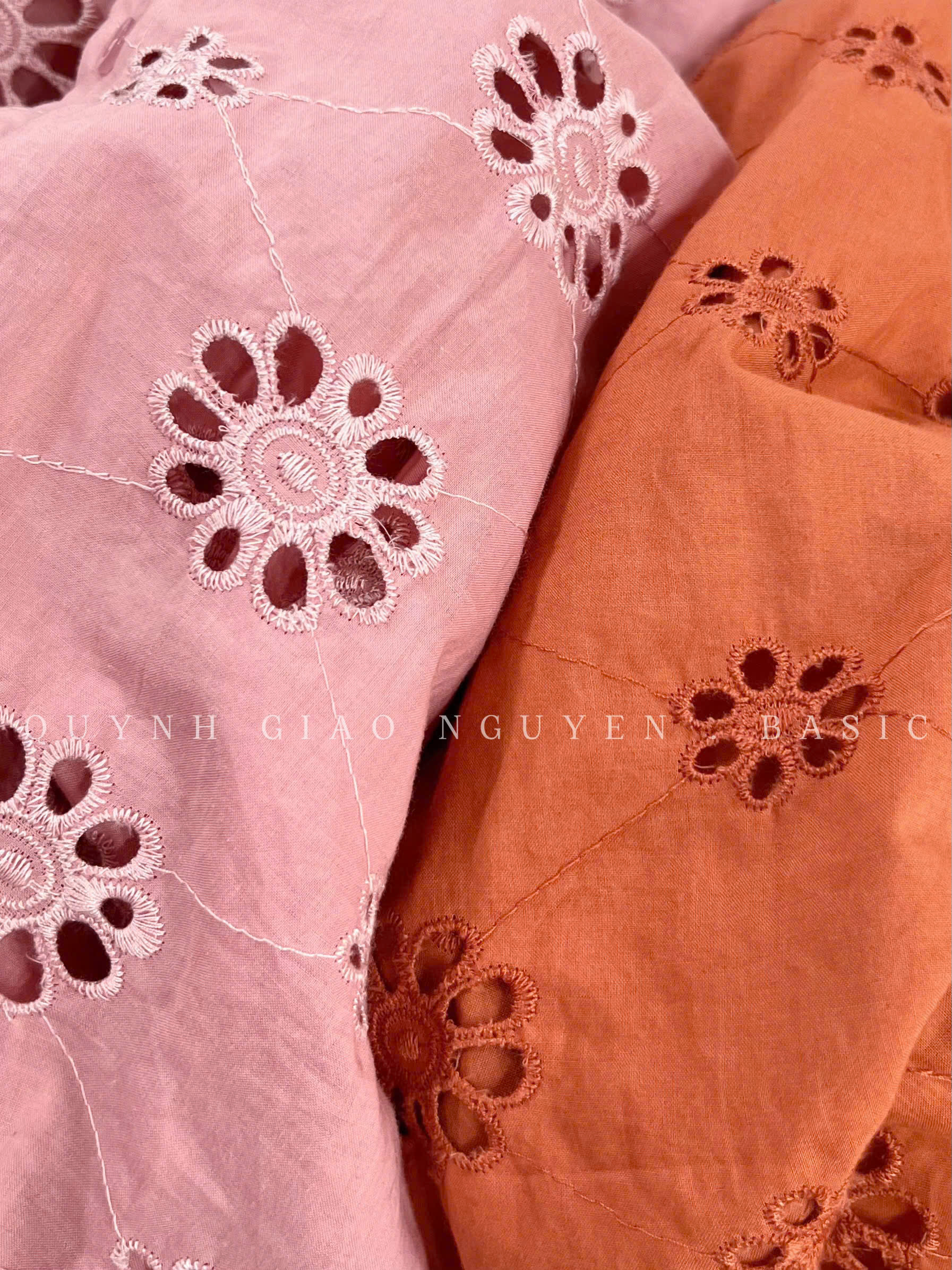 Set sơ mi đục lỗ ZÁ RÀ ( CAM ĐẤT )_thumbnail_4