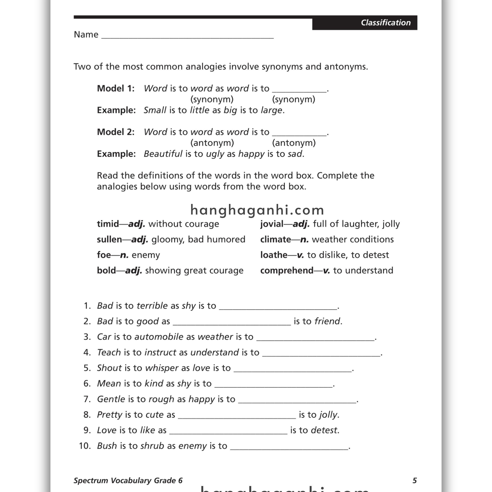 Sách Spectrum Vocabulary Workbook Grade 6_thumbnail_3