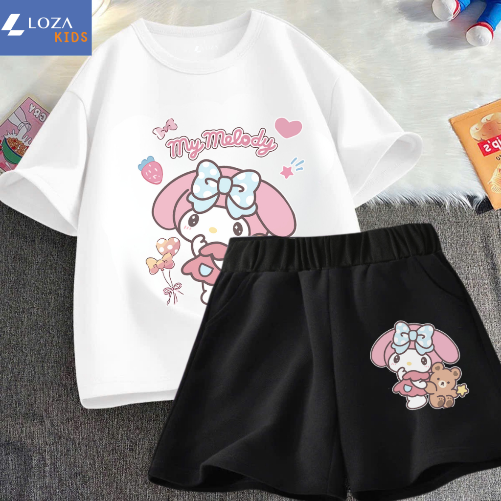 Đồ bộ bé gái in hình 'My Melody' - Loza SB230_thumbnail_1