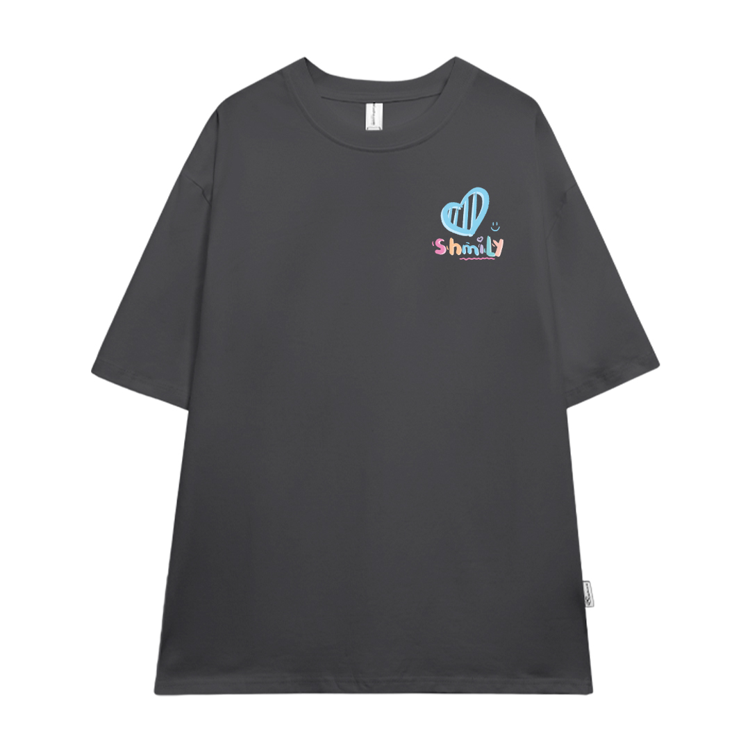 Áo thun cặp nam nữ đôi form rộng vải cotton co giãn thoáng mát ATD1666 Miucho in mix_thumbnail_17