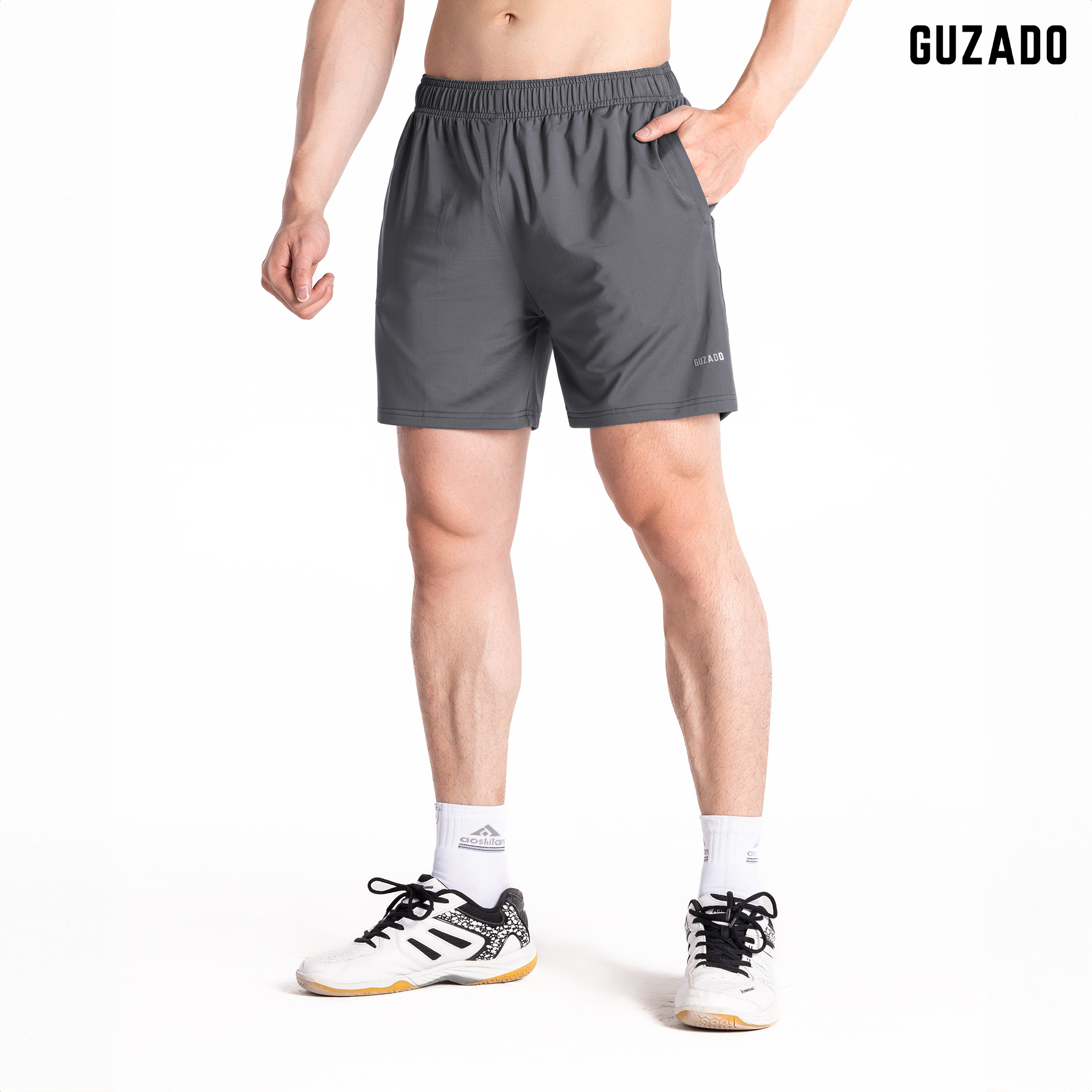 Quần Short Thế Thao GUZADO Chất Liệu Thun Lạnh GSR10_thumbnail_2