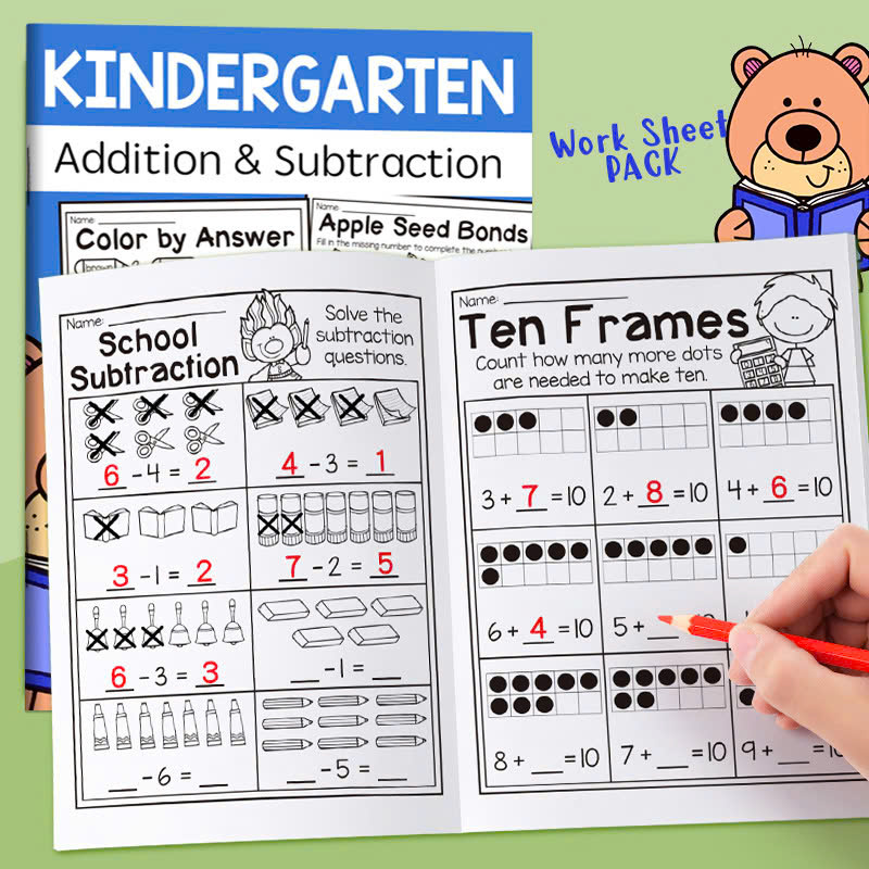 Toán Tiếng Anh mầm non Kindergarten Addition and Subtraction_thumbnail_1