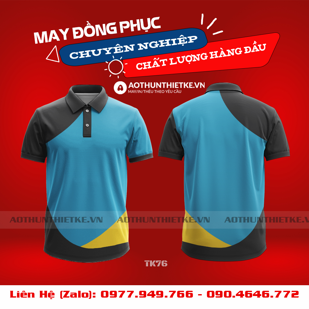 Áo Đồng Phục 3D TK76