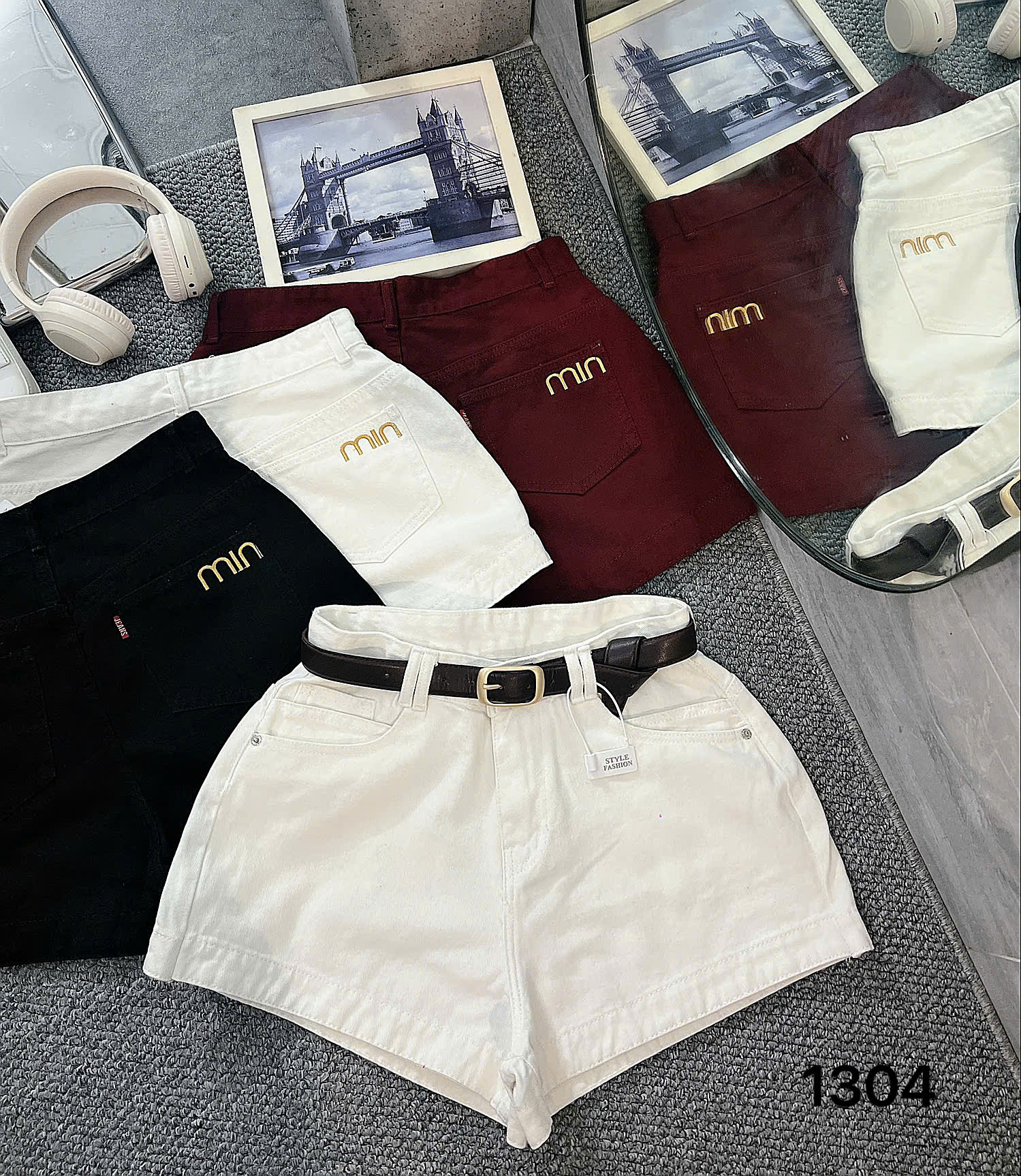 Quần short jean thêu chữ bigsize QSJ1304 dành cho nàng từ 55-90kg_thumbnail_7