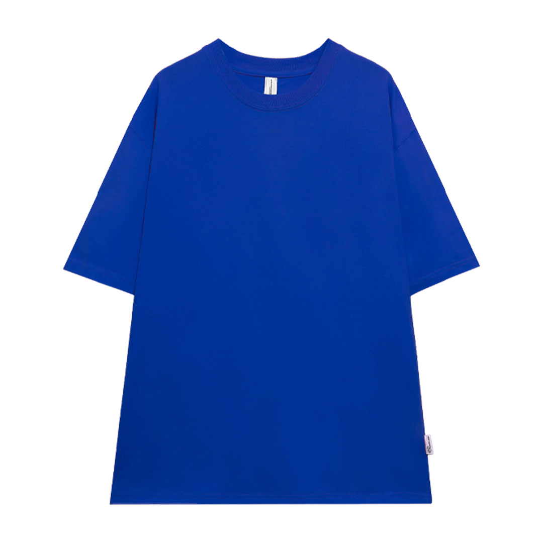 Áo thun trơn form rộng ATT01 Miucho vải cotton cổ tròn in basic Top Trắng_thumbnail_17