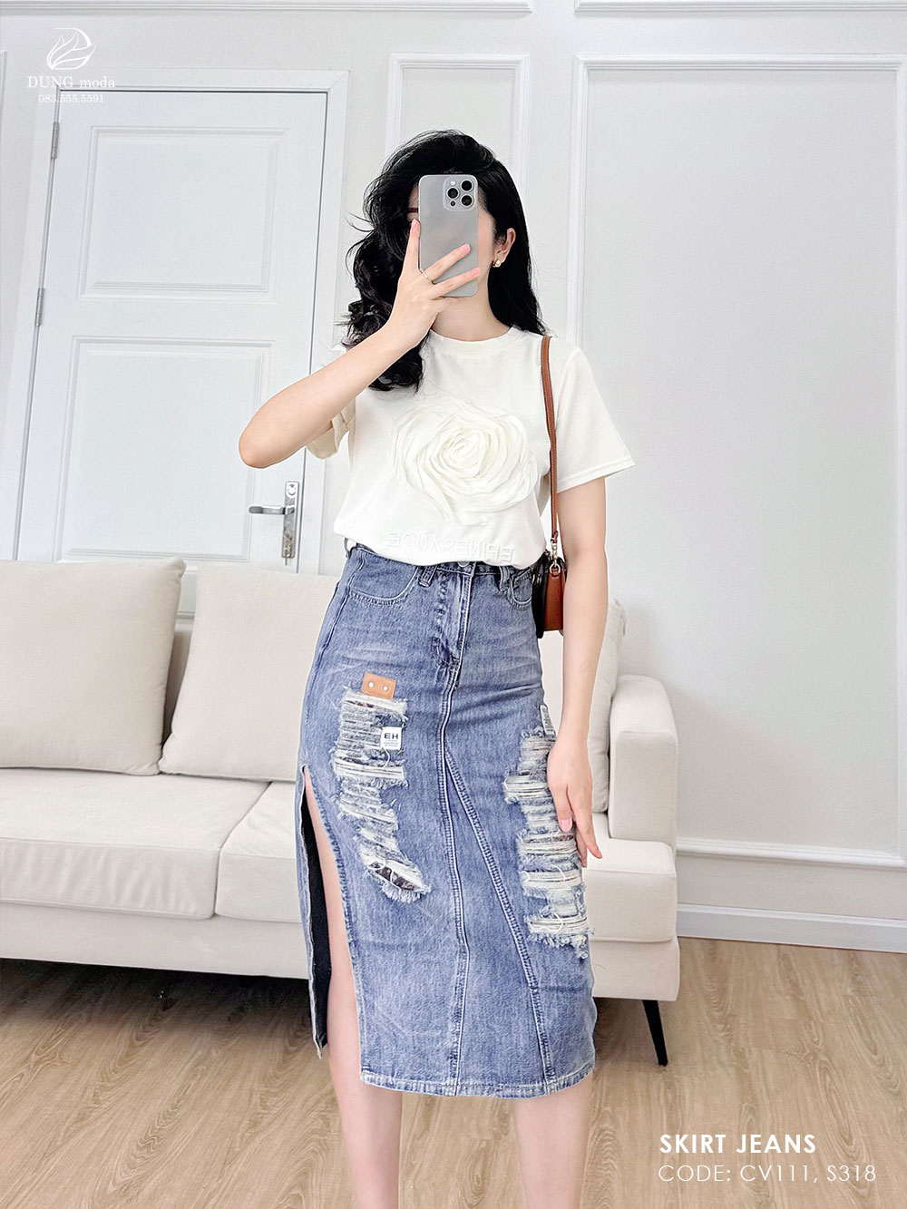 Chân Váy Jean CV111 8885_thumbnail_1