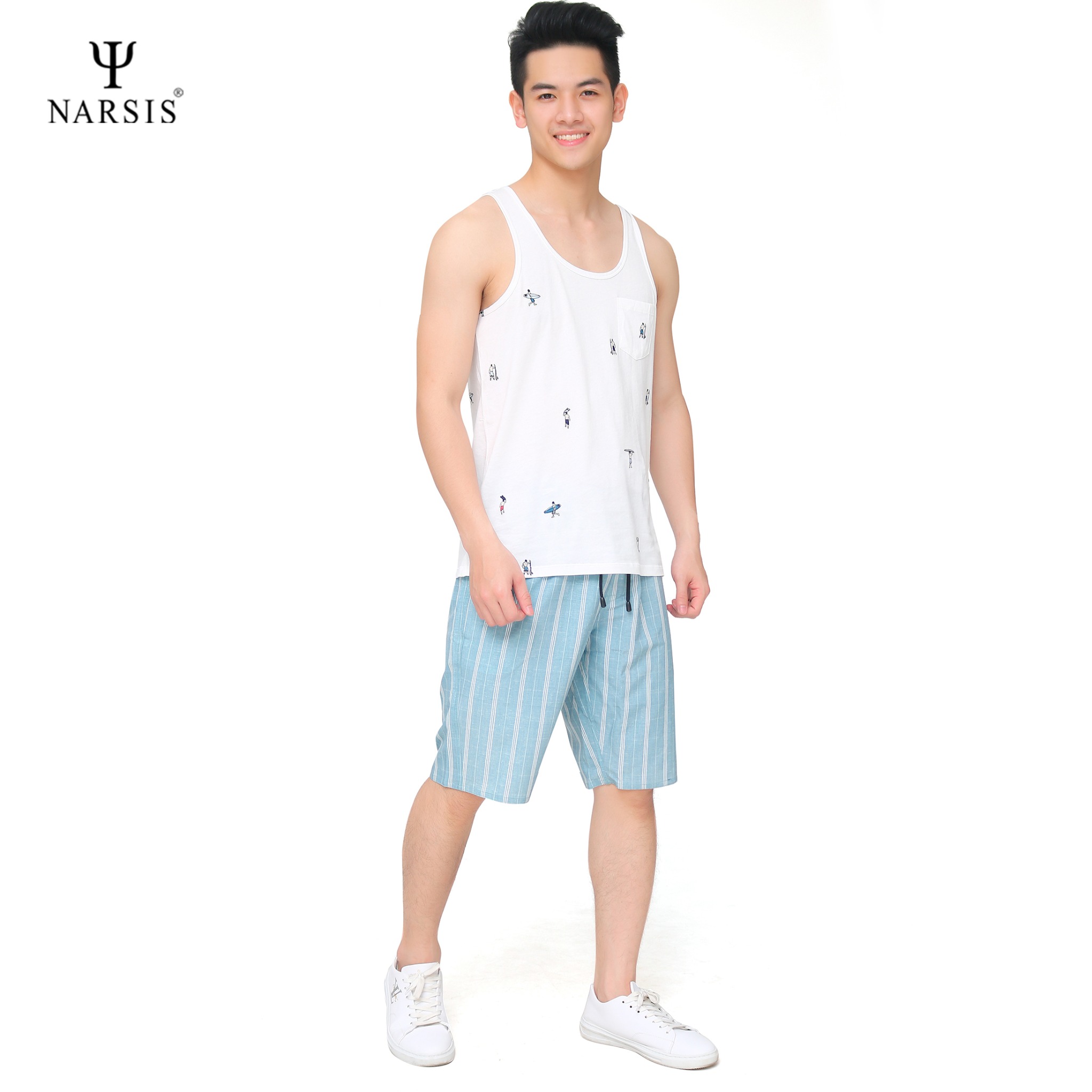 QUẦN SHORT NAM S7029 NARSIS VẢI KAKI BỀN, THOẢI MÁI, THỜI TRANG, PHONG CÁCH, THỜI TRANG, PHONG CÁCH_thumbnail_2