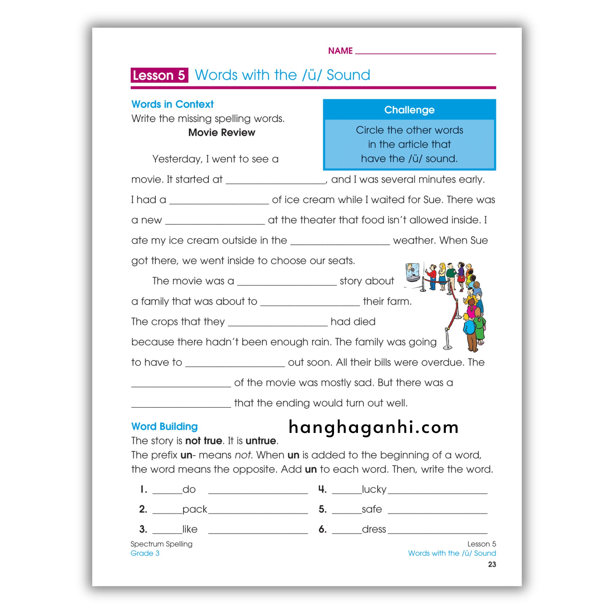 Sách Spectrum Spelling Workbook Grade 3_thumbnail_5