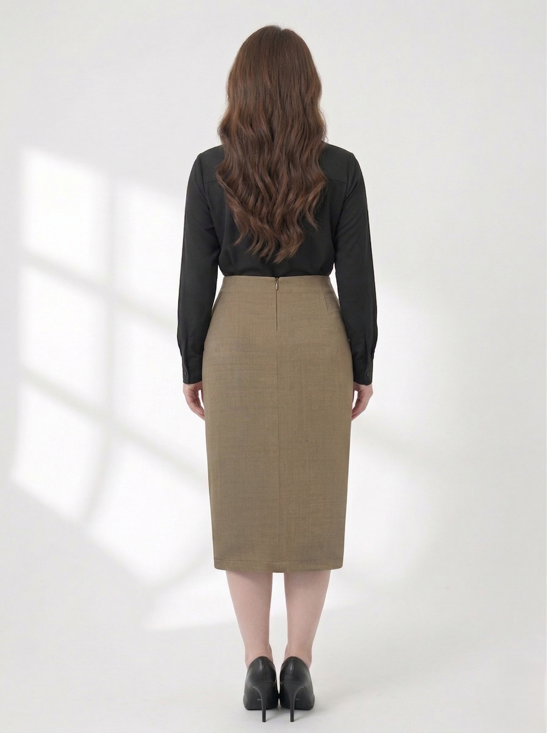 BIGSIZE NỮ - Chân váy dáng A phối hoa dành cho nàng béo từ 55-90kg V-CV040_thumbnail_3