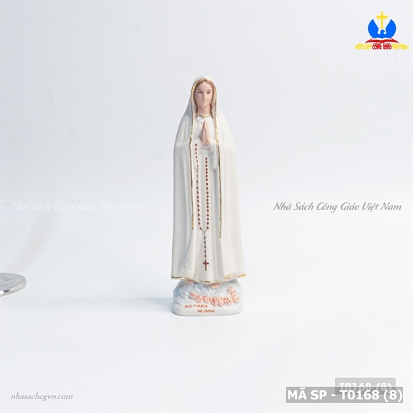 Tượng sứ Đức Mẹ Tà Pao 15cm ✔_thumbnail_3