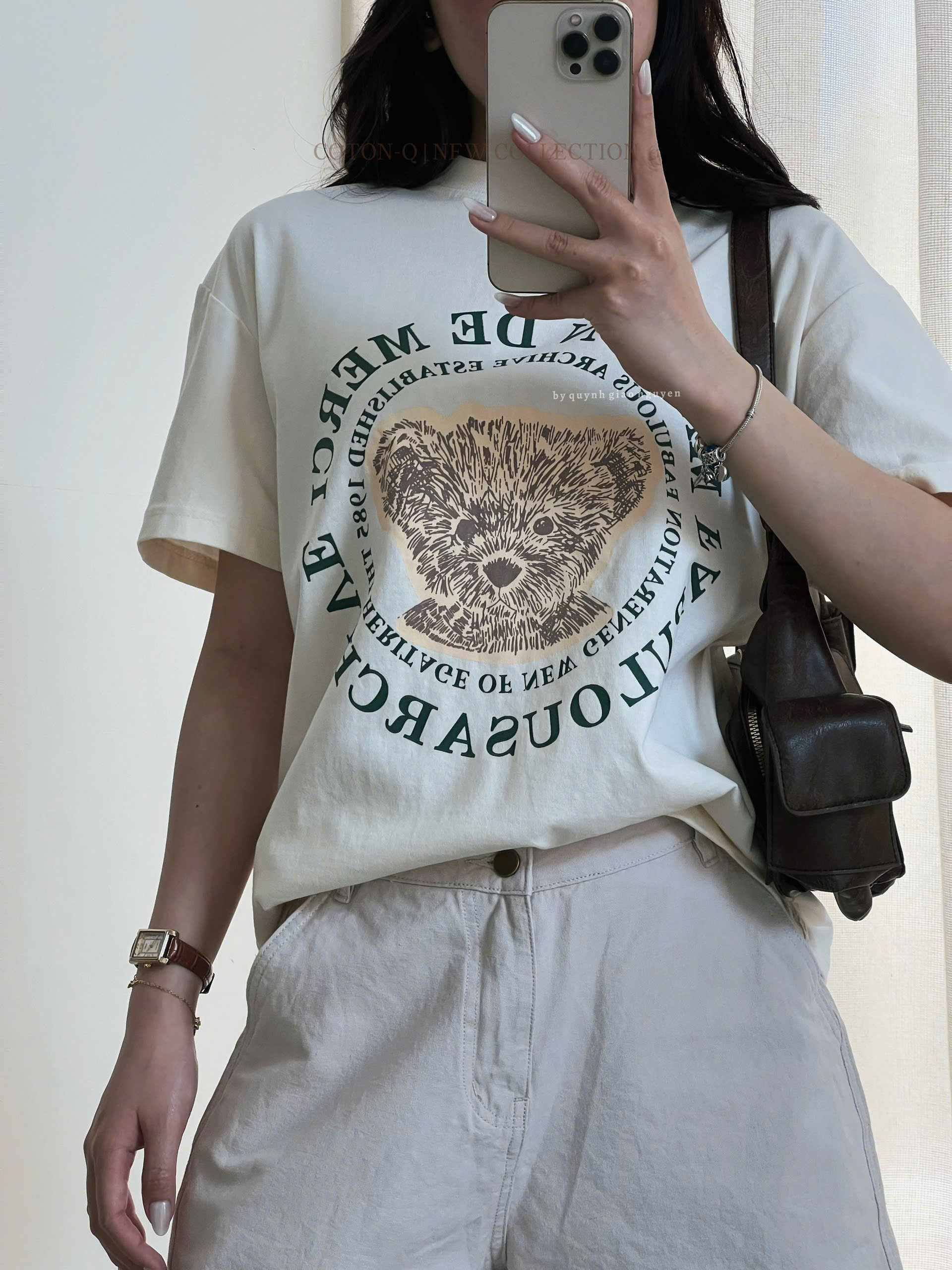 Áo thun kem in gấu_thumbnail_8