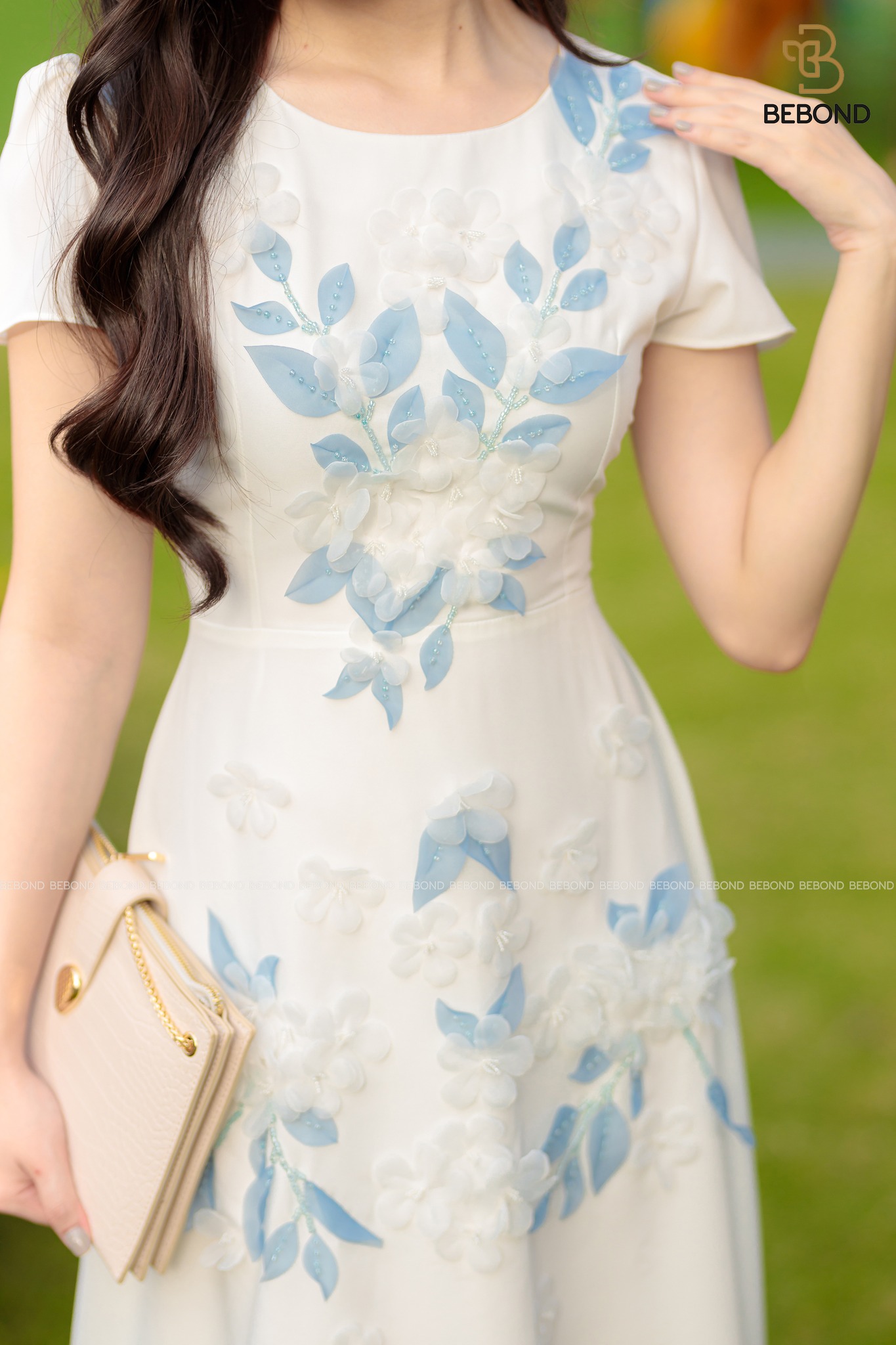 Đầm thiên trắng hoa voan - Demi Dress_thumbnail_4
