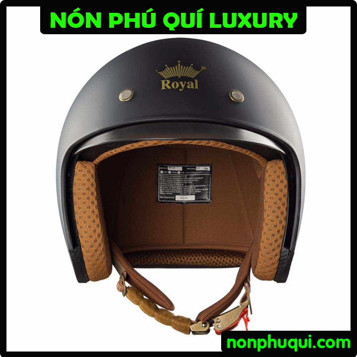 Nón Bảo Hiểm 3/4 Royal M139 Kính Âm