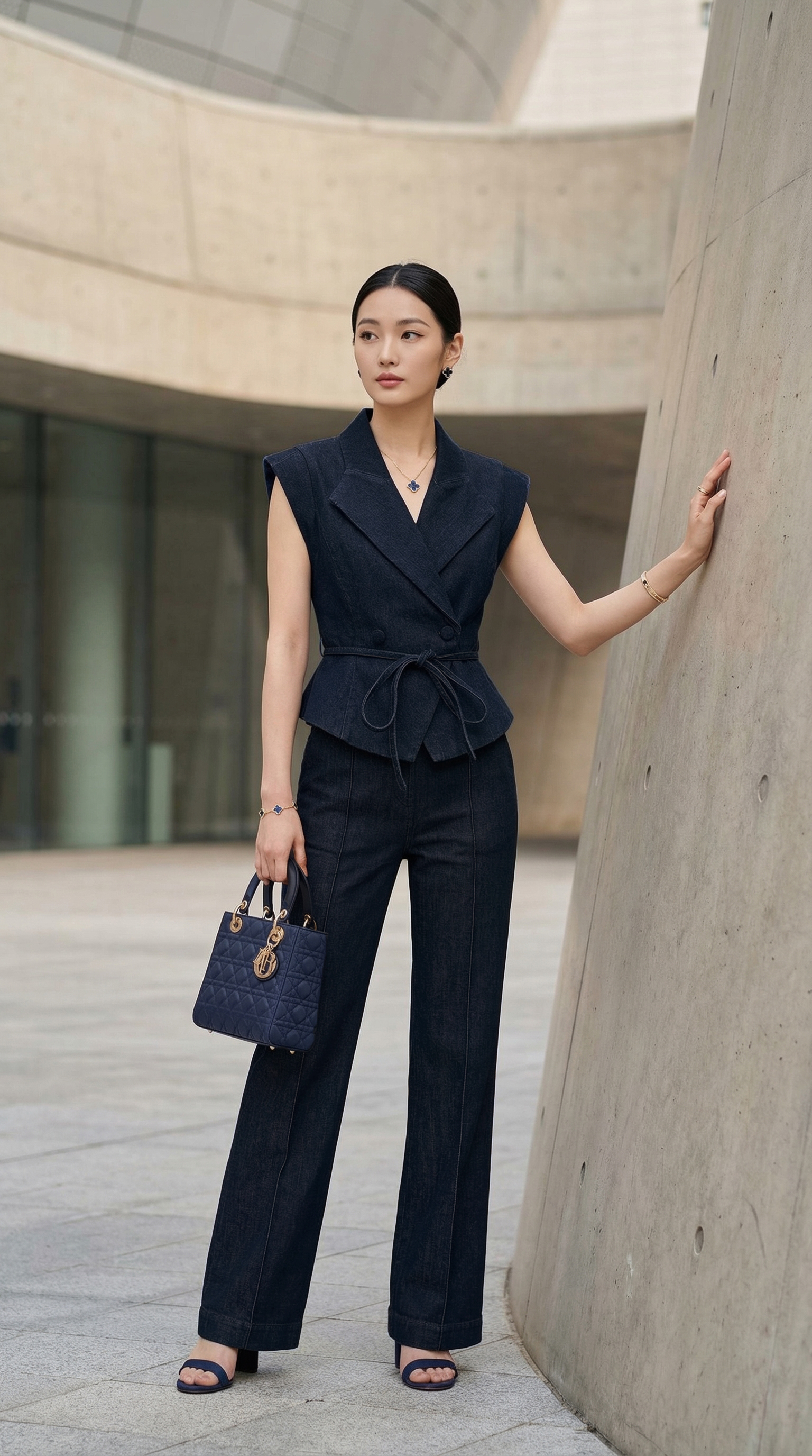 Bộ quần Jeans TRALI 26503