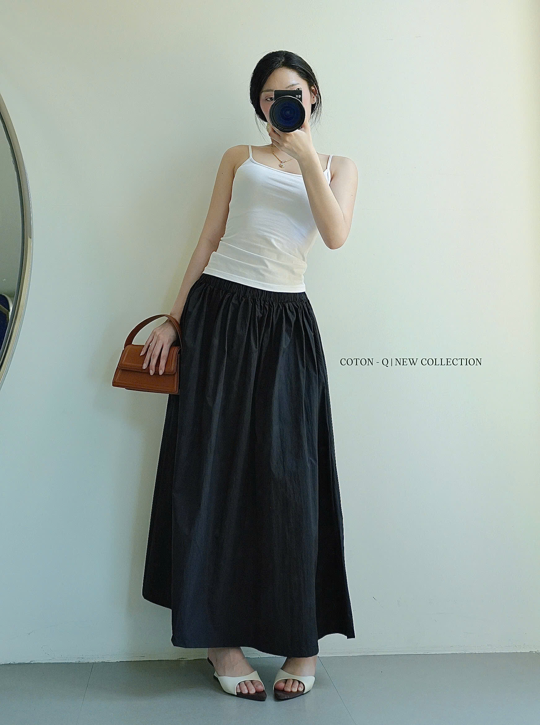 Chân váy dài lưng thun ( RÊU )_thumbnail_22