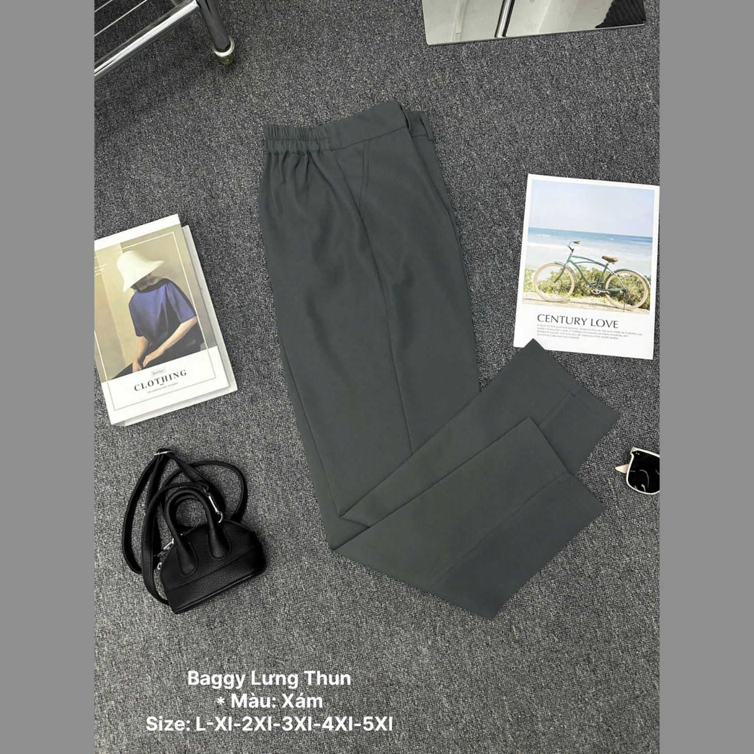 Quần tây baggy lưng thun bigsize QD024 dành cho nàng béo mập từ 55-95kg_thumbnail_14