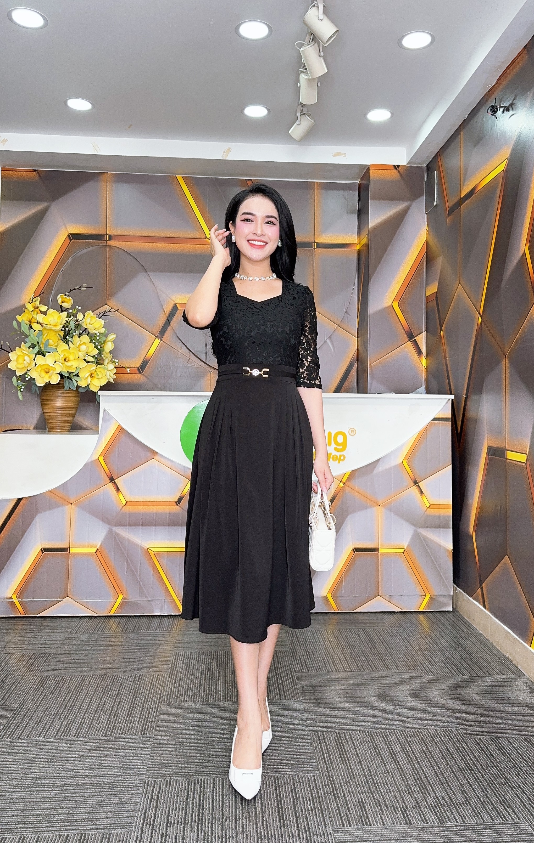 Đầm xòe - Y1793 - Thương hiệu Zonbig_thumbnail_5