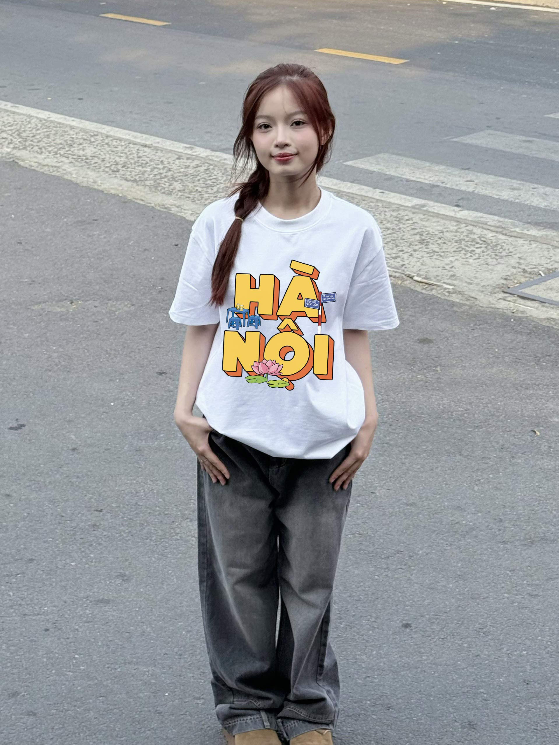 Áo thun form rộng du lịch các tỉnh thành Việt Nam 2282 Miucho vải cotton 4 chiều thoáng mát in mix_thumbnail_5