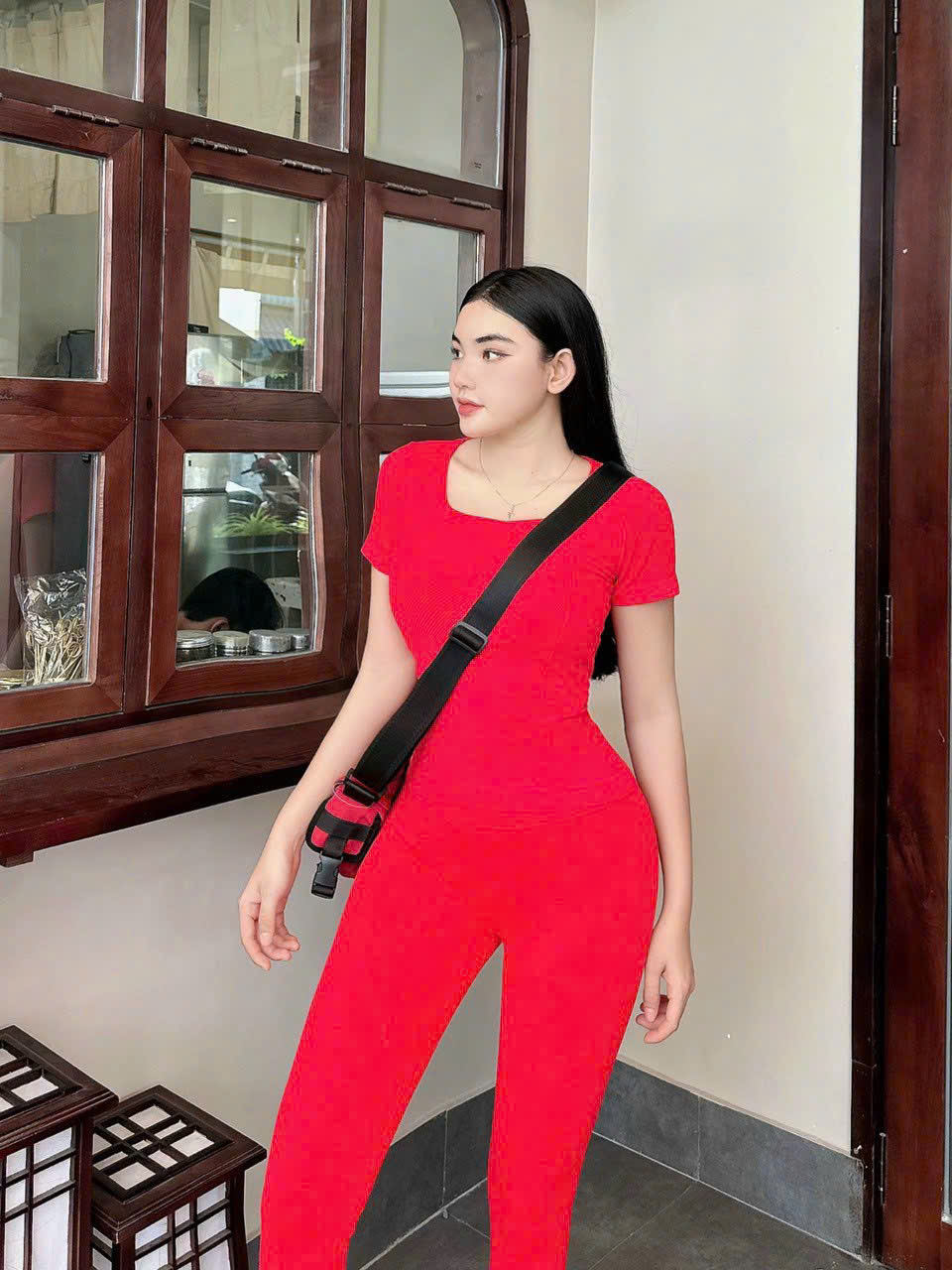 Áo Thun Thể Thao Mitao Tay Ngắn Cổ Vuông_thumbnail_7