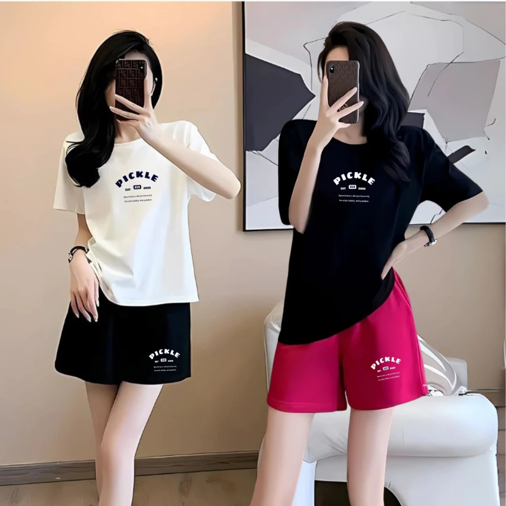 [Form rộng] Đồ bộ nữ mùa hè in hình Pickle - Set đồ nữ LOZA BP429