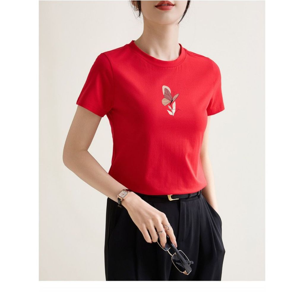 [Form Vừa] Áo phông nữ Loza nhiều màu chất liệu thun cotton mềm mịn - Mã VT8133